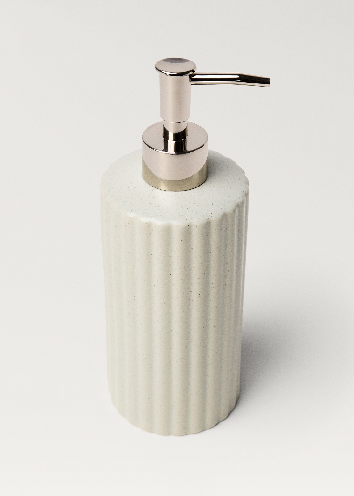 Distributeur de savon en grès rayé - Détail de l'article 1
