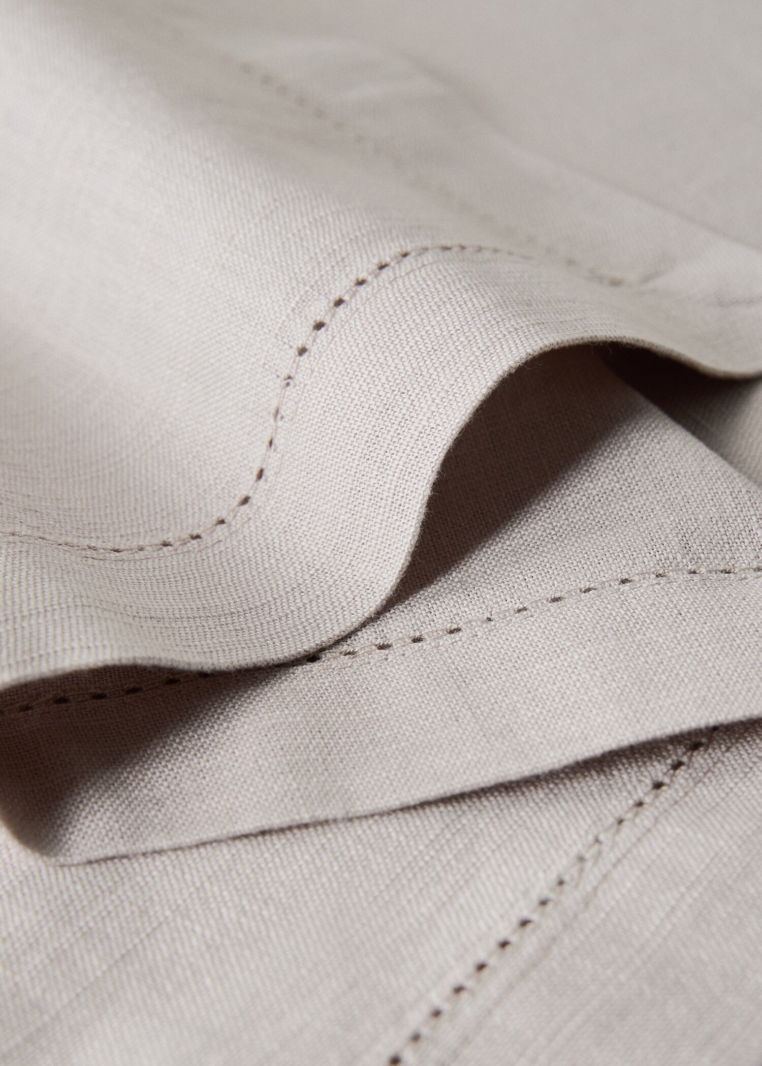 Sets de table en coton rayures ajourés - Détail de l'article 1