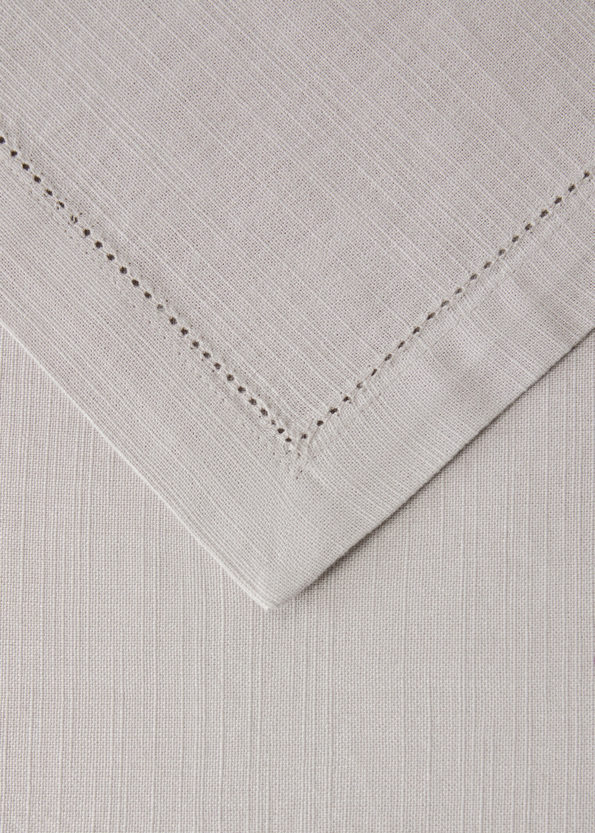 Cotton placemat with hemstitch - Details of the article 2