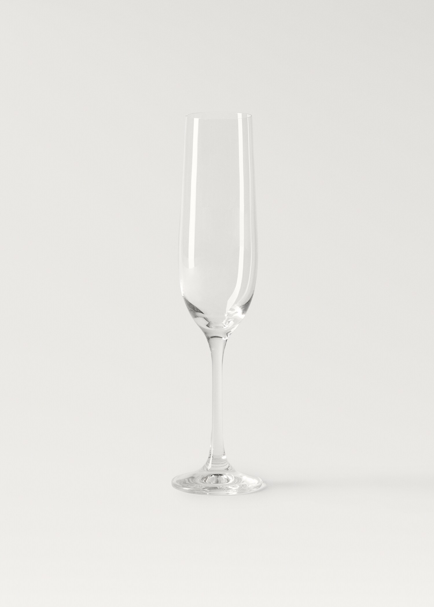 Crystal flute glass - Article without model