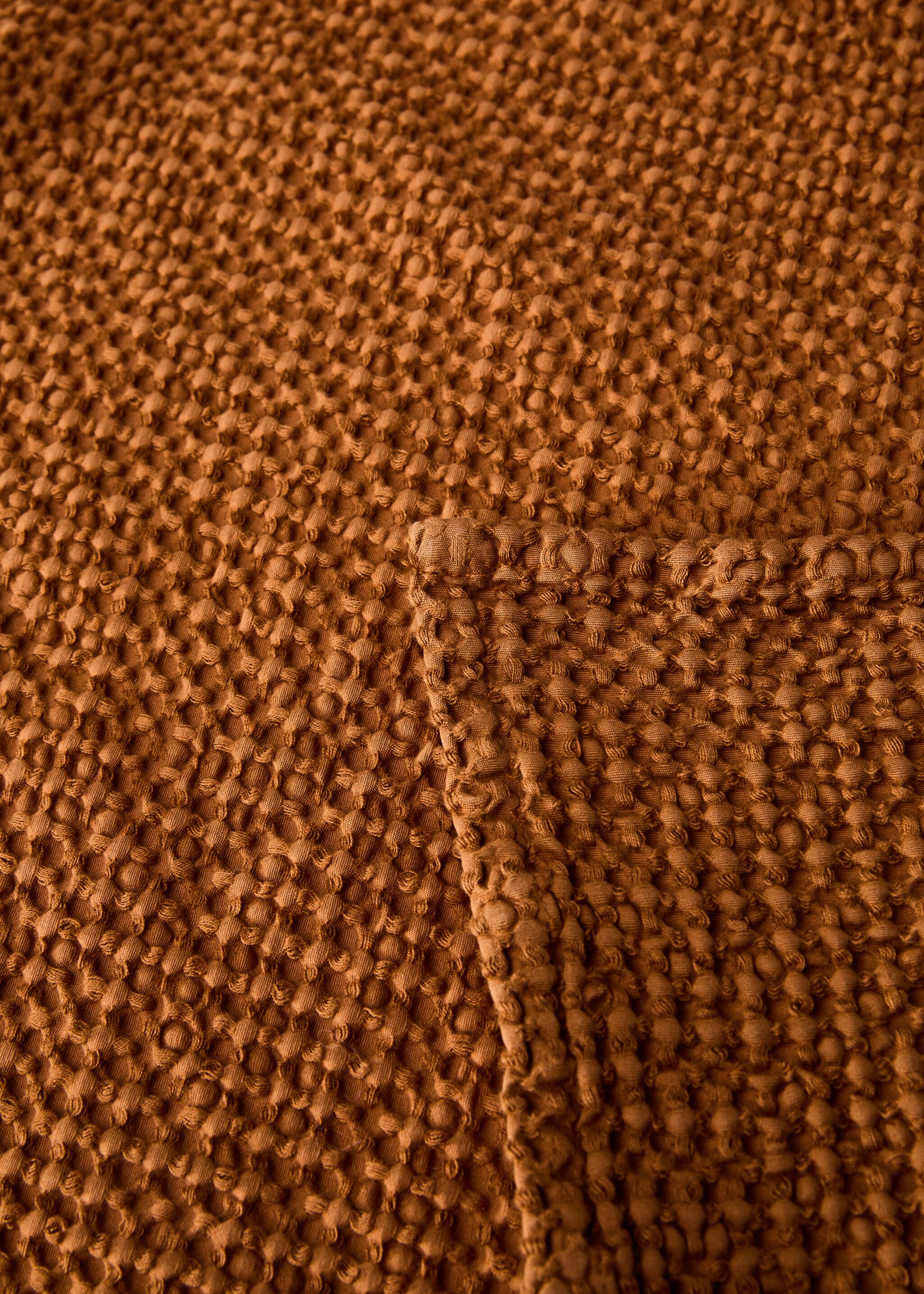 Conxa cotó garment-dyed waffle llit 130/150 cm - Detall de l'article 2