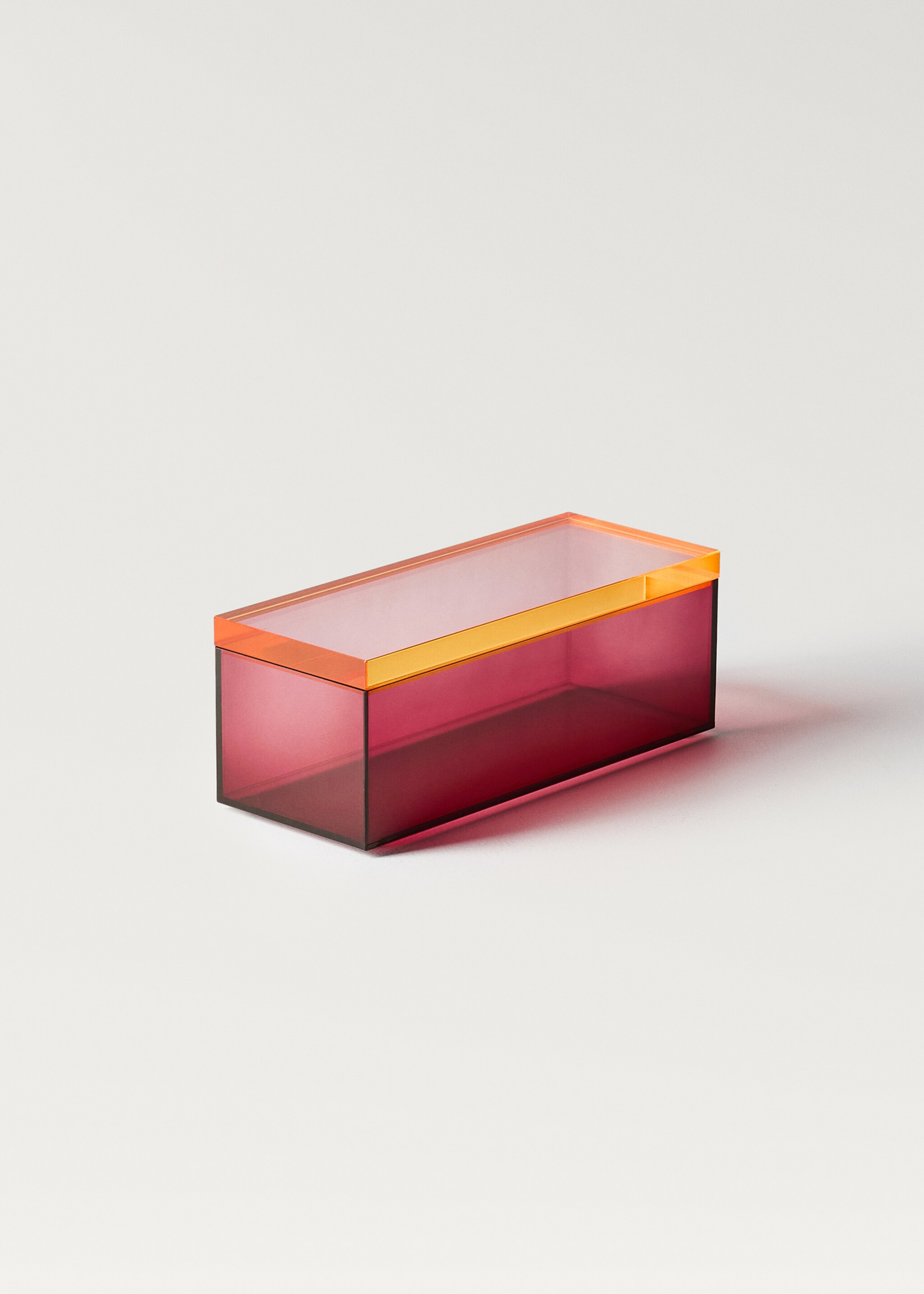Large two-tone acrylic box - Details of the article 1