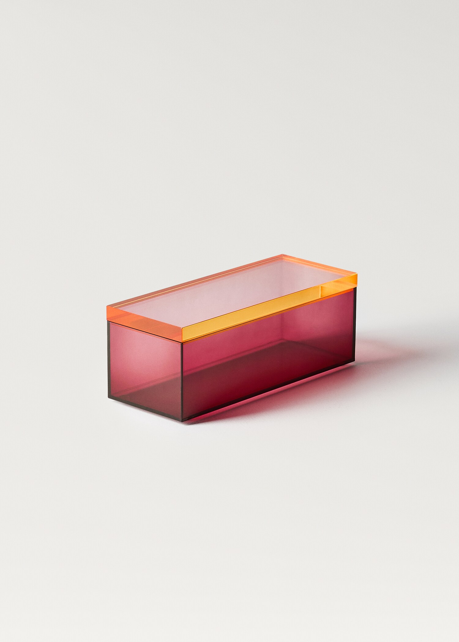 Large two-tone acrylic box - Details of the article 1