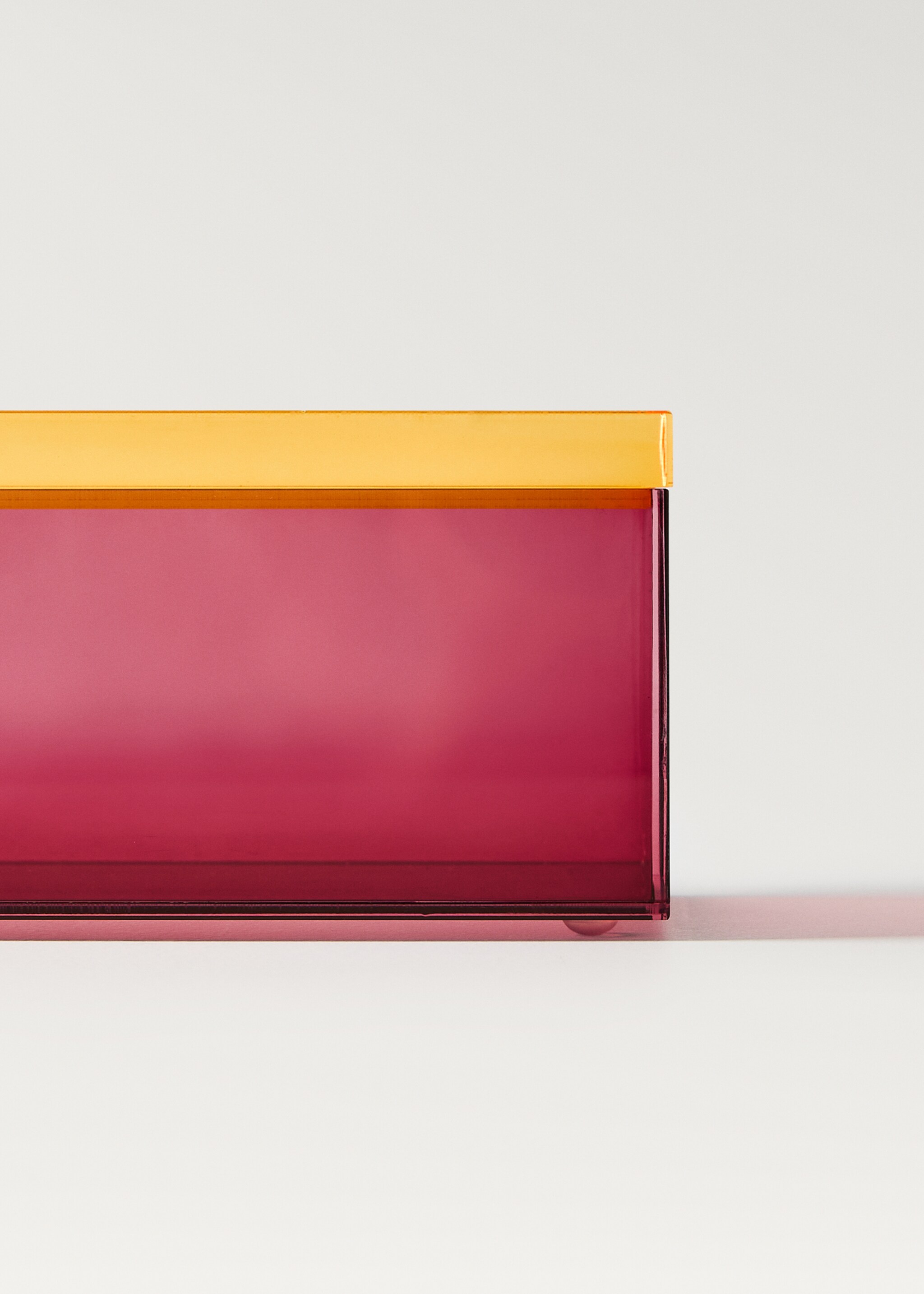 Large two-tone acrylic box - Details of the article 2