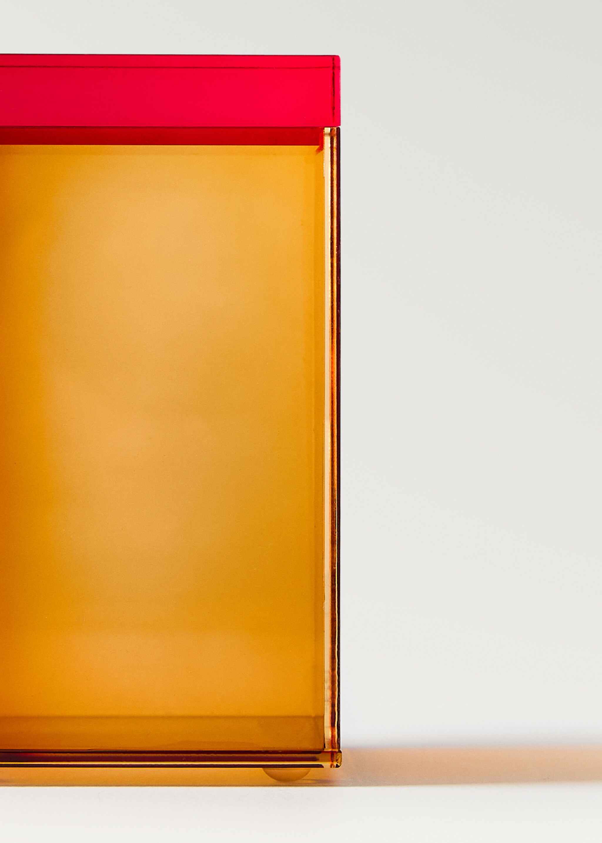 Small two-tone acrylic box - Details of the article 2