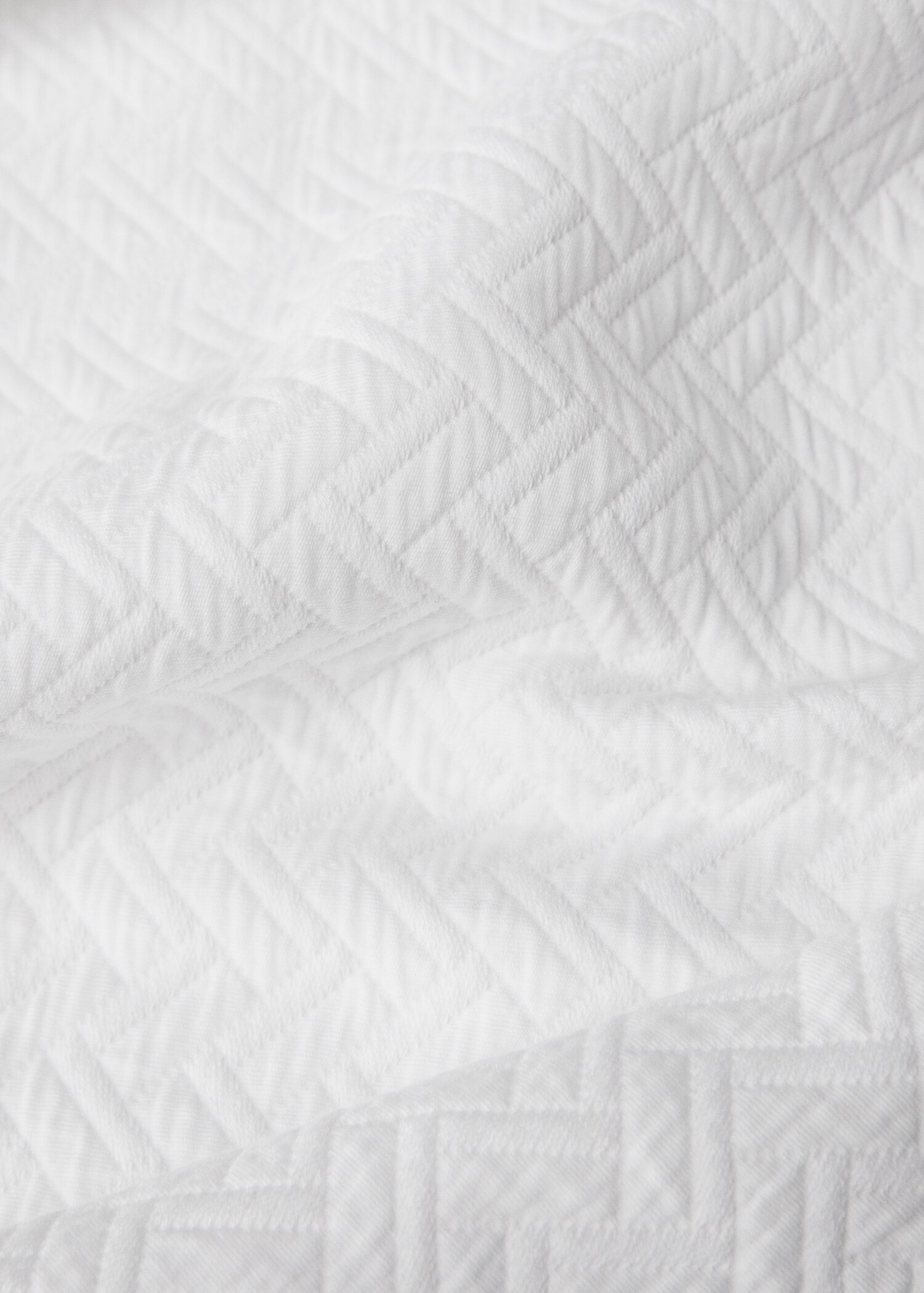 Quilt cotton geometric jacquard bed 90/105 cm - Details of the article 1