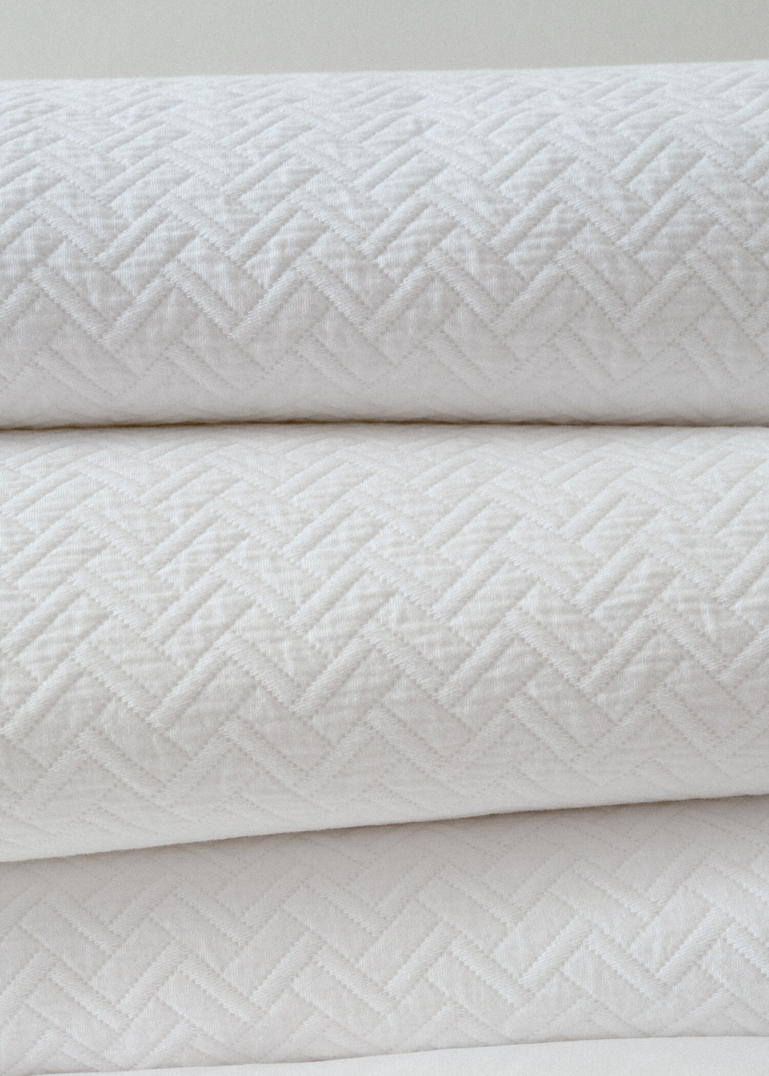 Quilt cotton geometric jacquard bed 90/105 cm - Details of the article 7