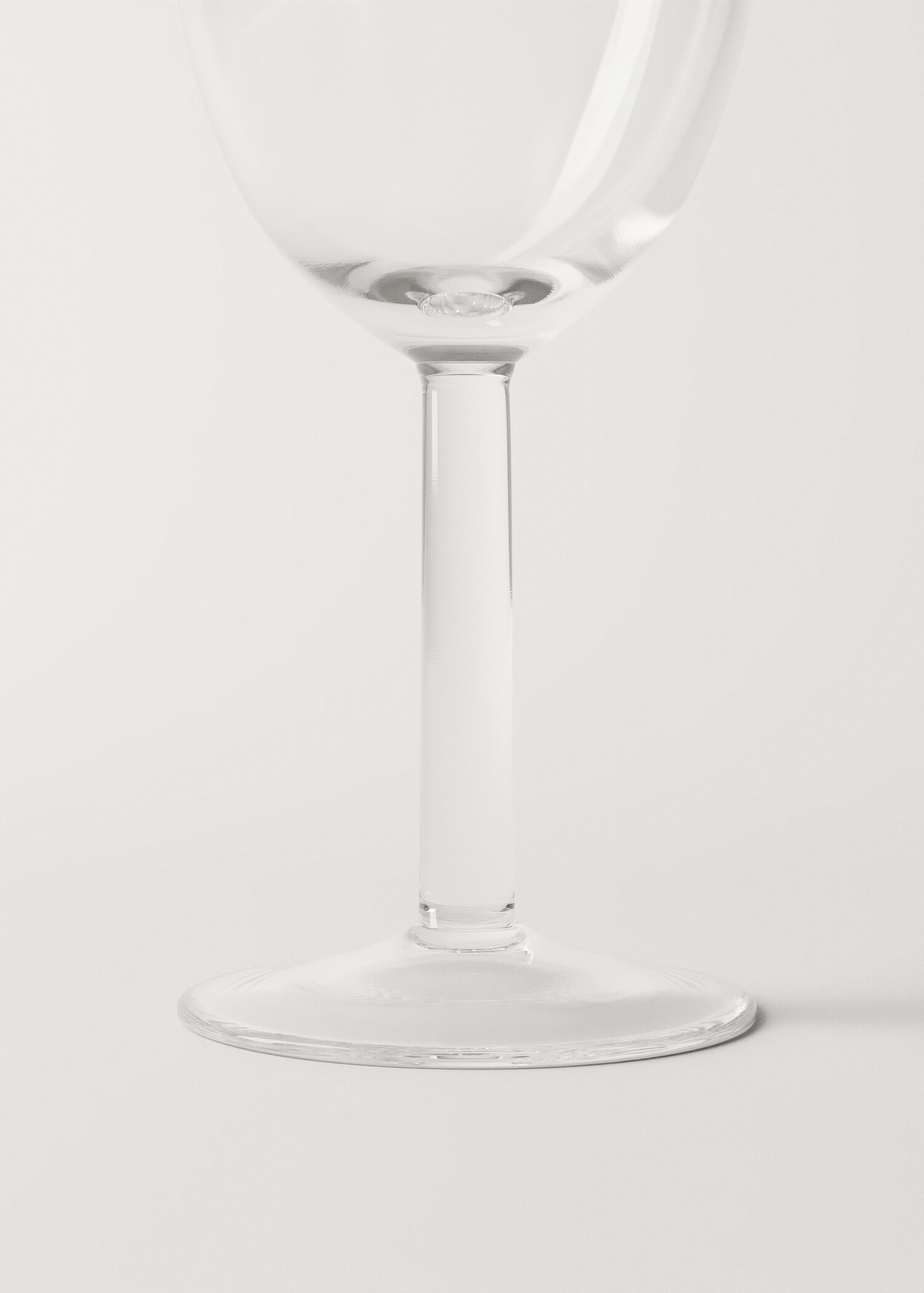 Tall hand-blown stem glass - Details of the article 3