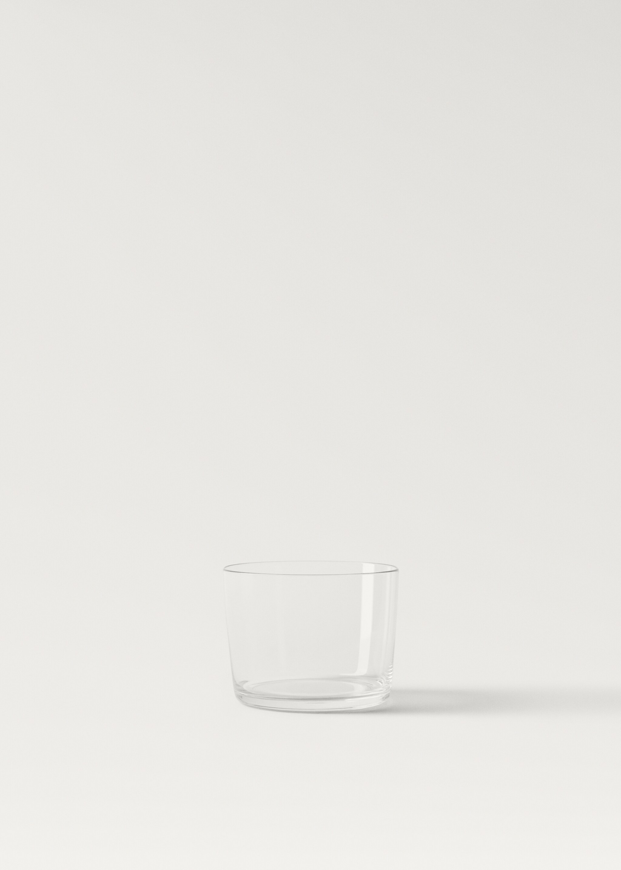 Extra-small glass with plain design - Article without model