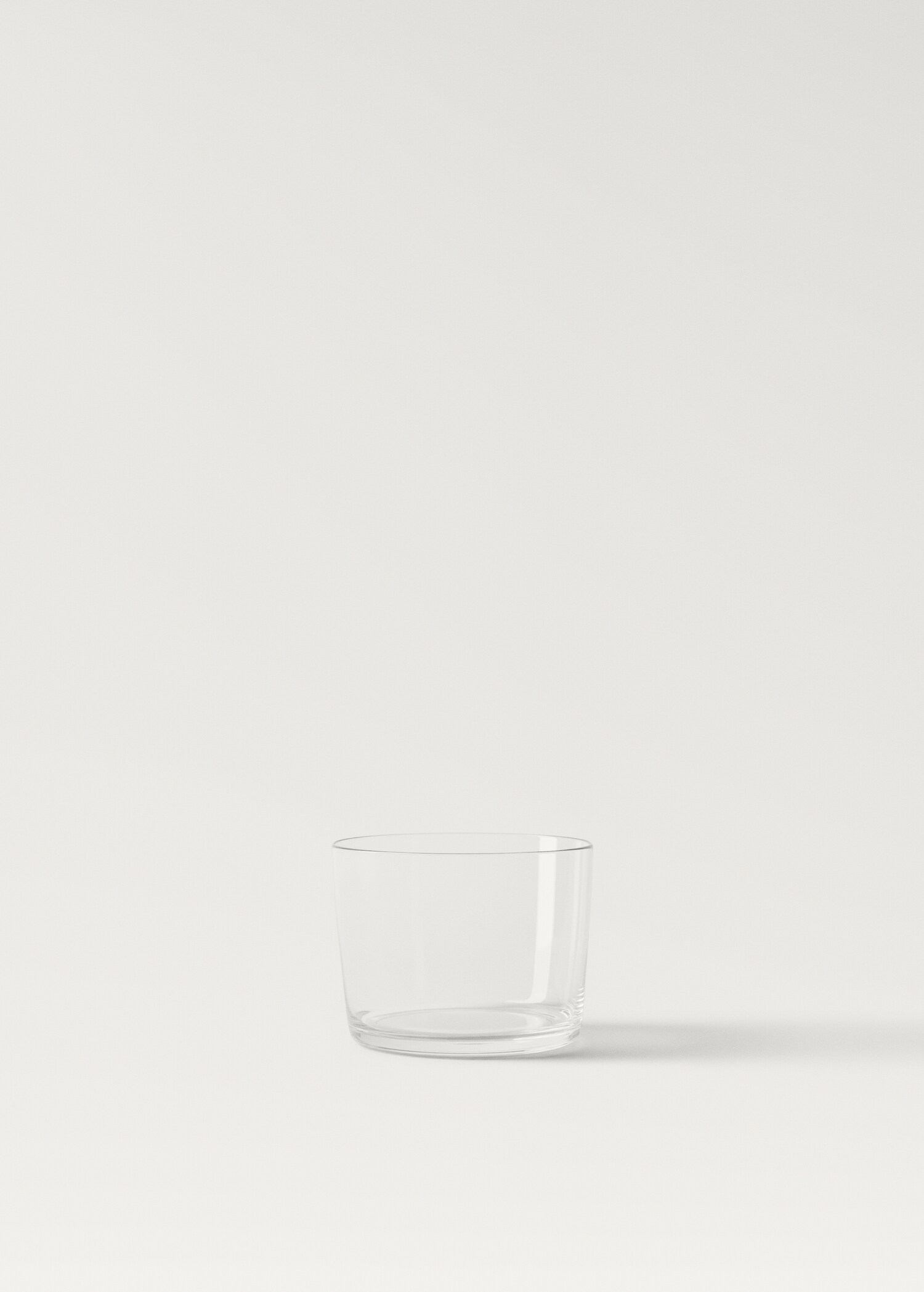 Vaso vidrio diseño liso extra pequeño - Artículo sin modelo