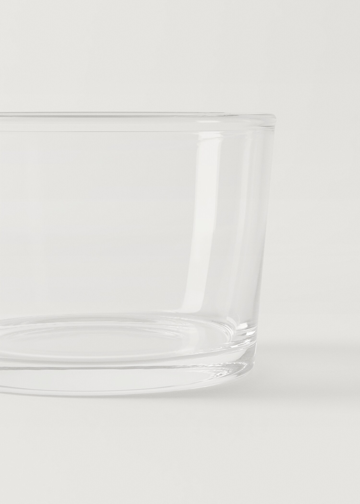 Vaso vidrio diseño liso extra pequeño - Detalle del artículo 1