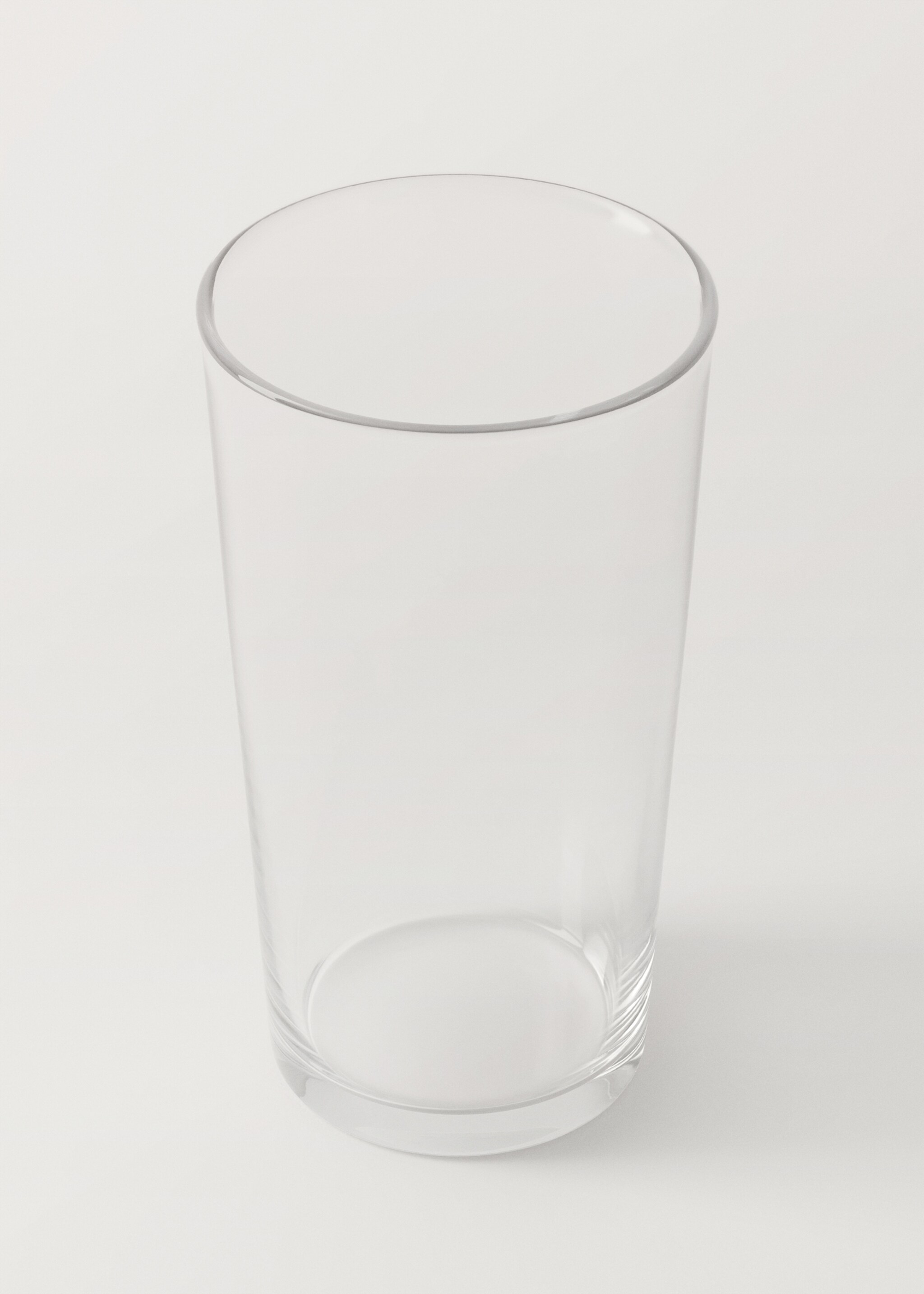 Large glass with plain design - Details of the article 1