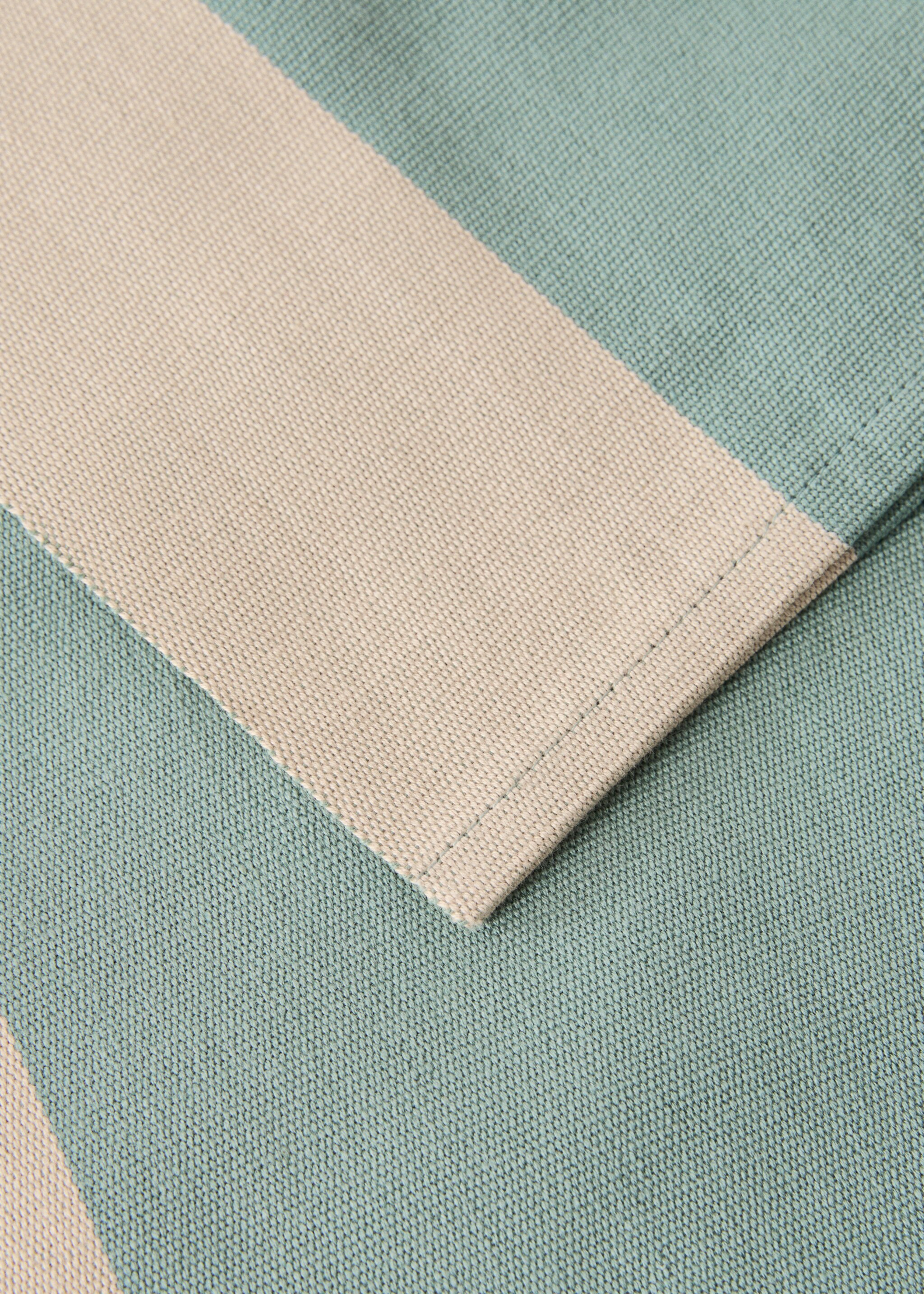 Chemin de table en coton fil teinté rayures - Détail de l'article 1