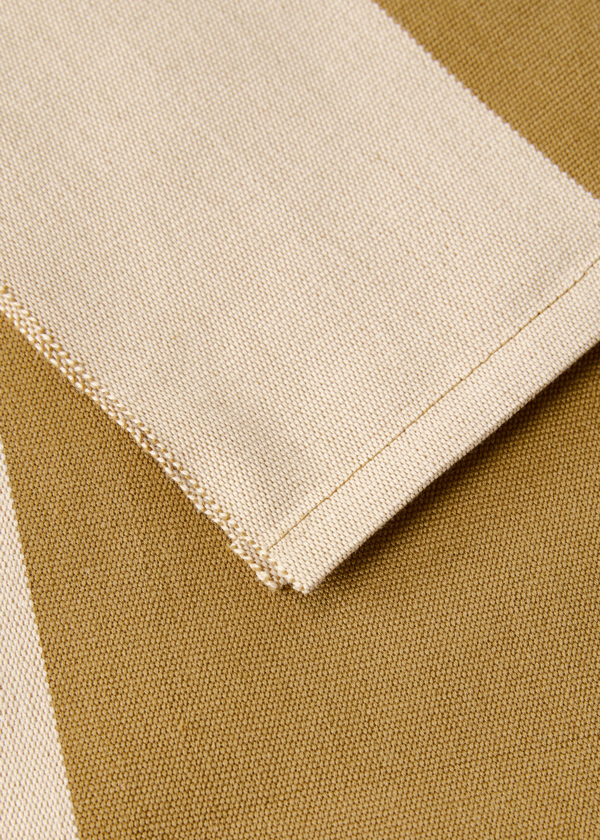 Chemin de table en coton fil teinté rayures - Détail de l'article 1