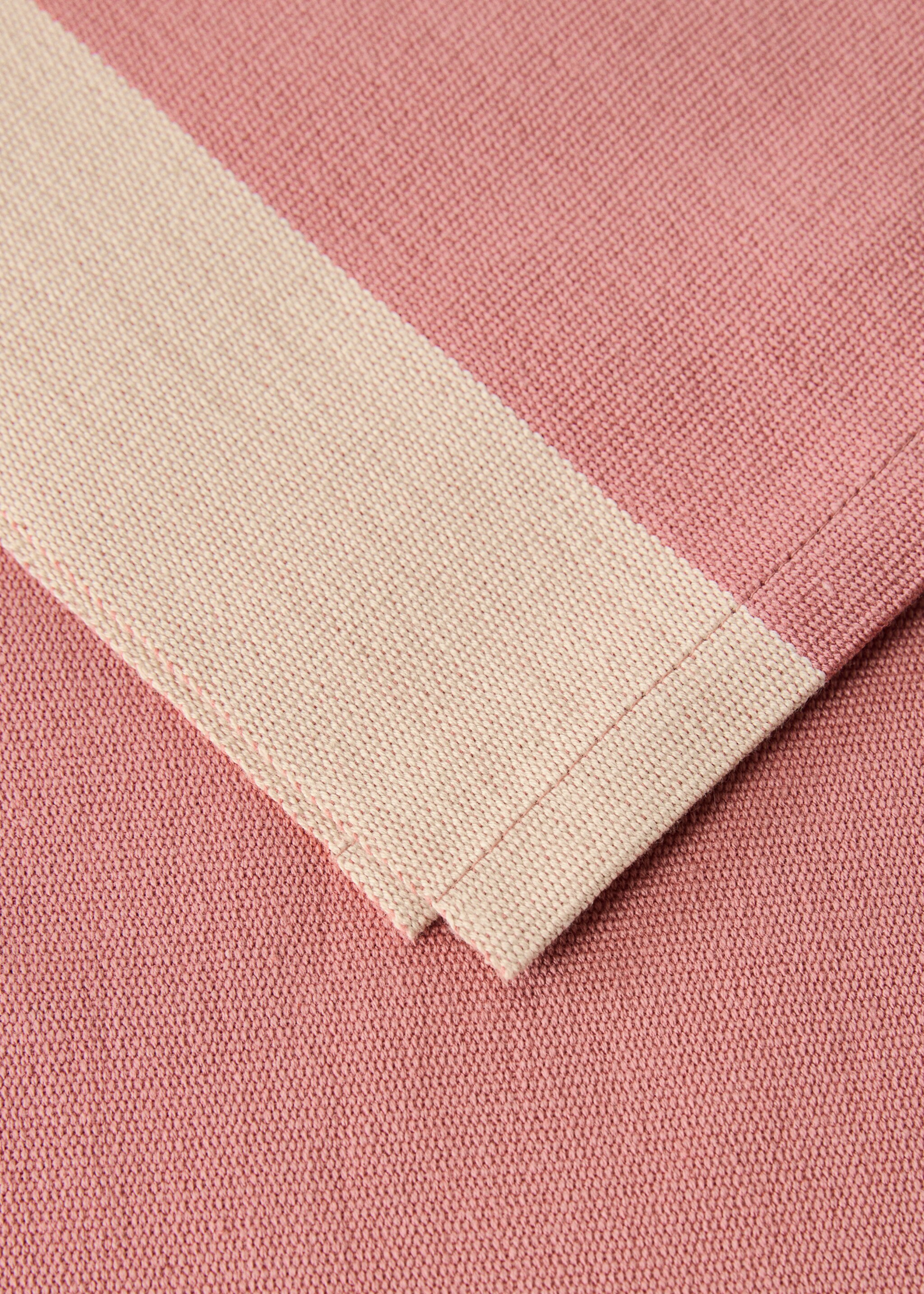 Chemin de table en coton fil teinté rayures - Détail de l'article 1