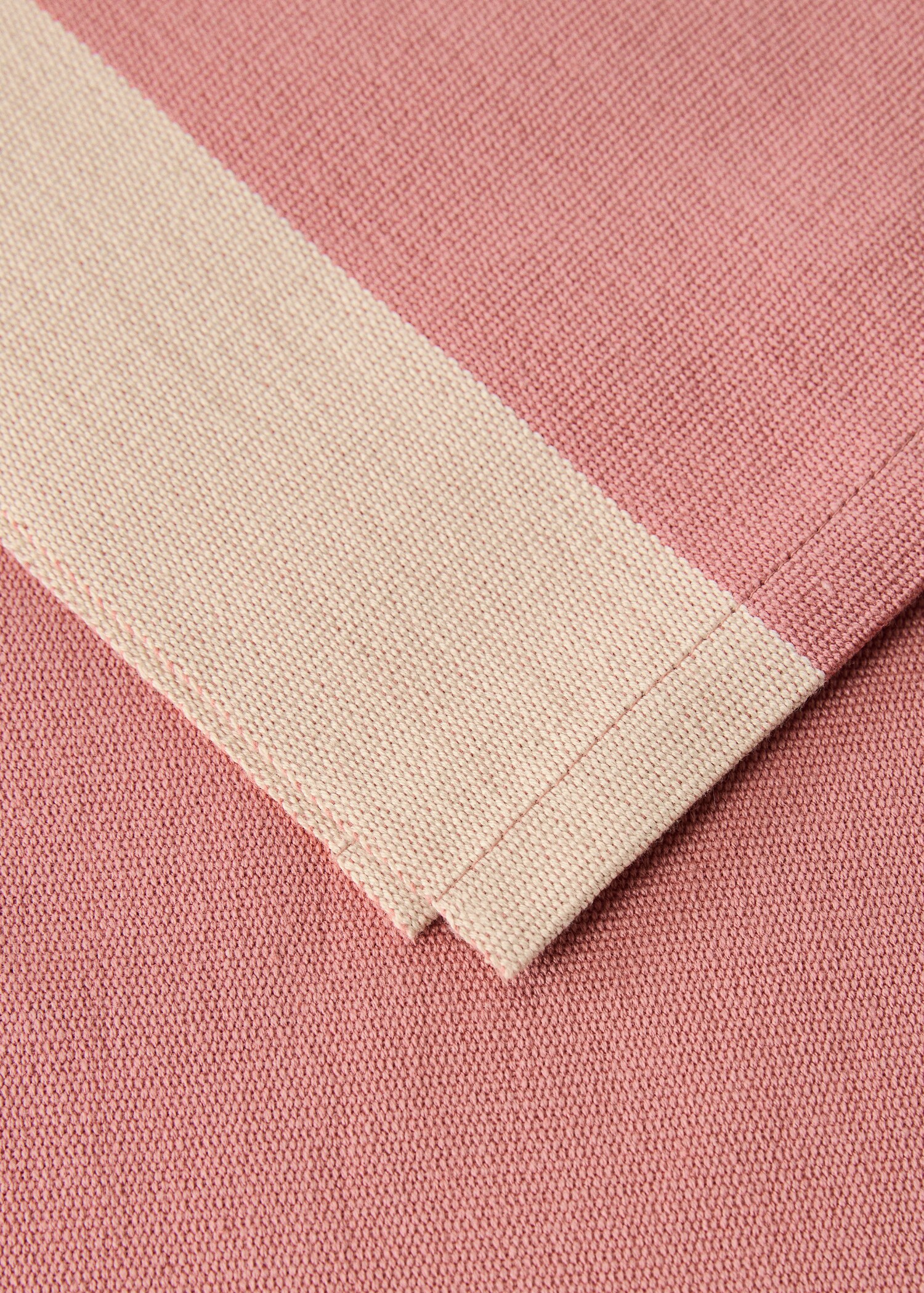 Chemin de table en coton fil teinté rayures - Détail de l'article 1