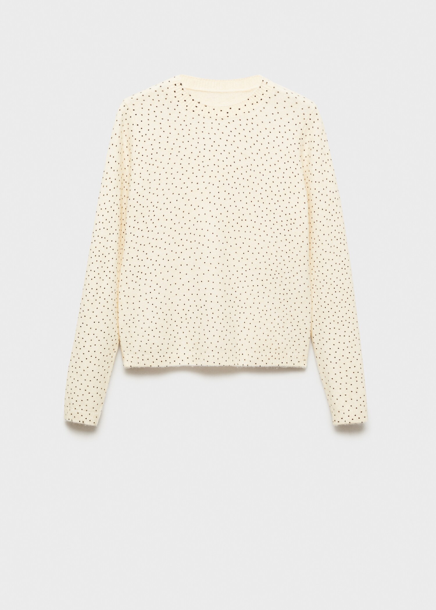 Pullover maglia pois - Articolo senza modello
