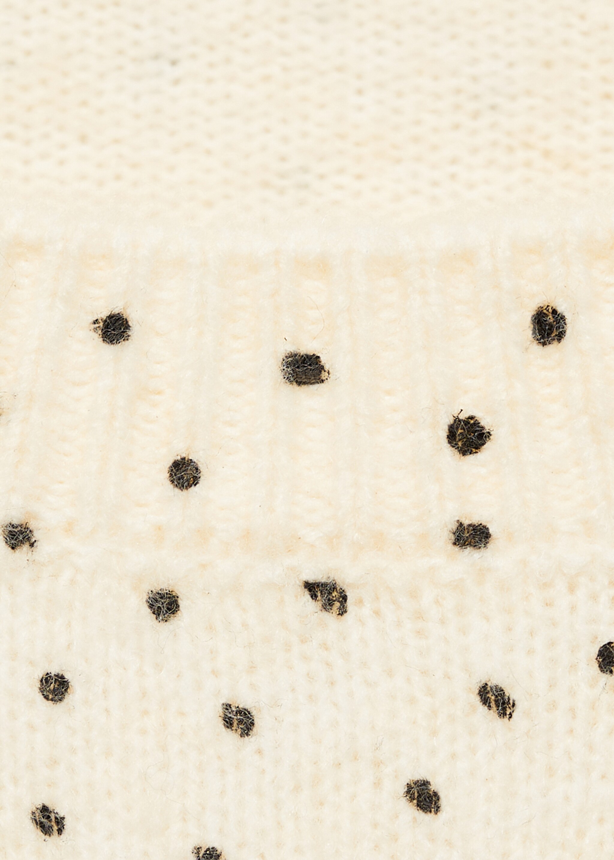 Polka-dot knitted sweater - Details of the article 8
