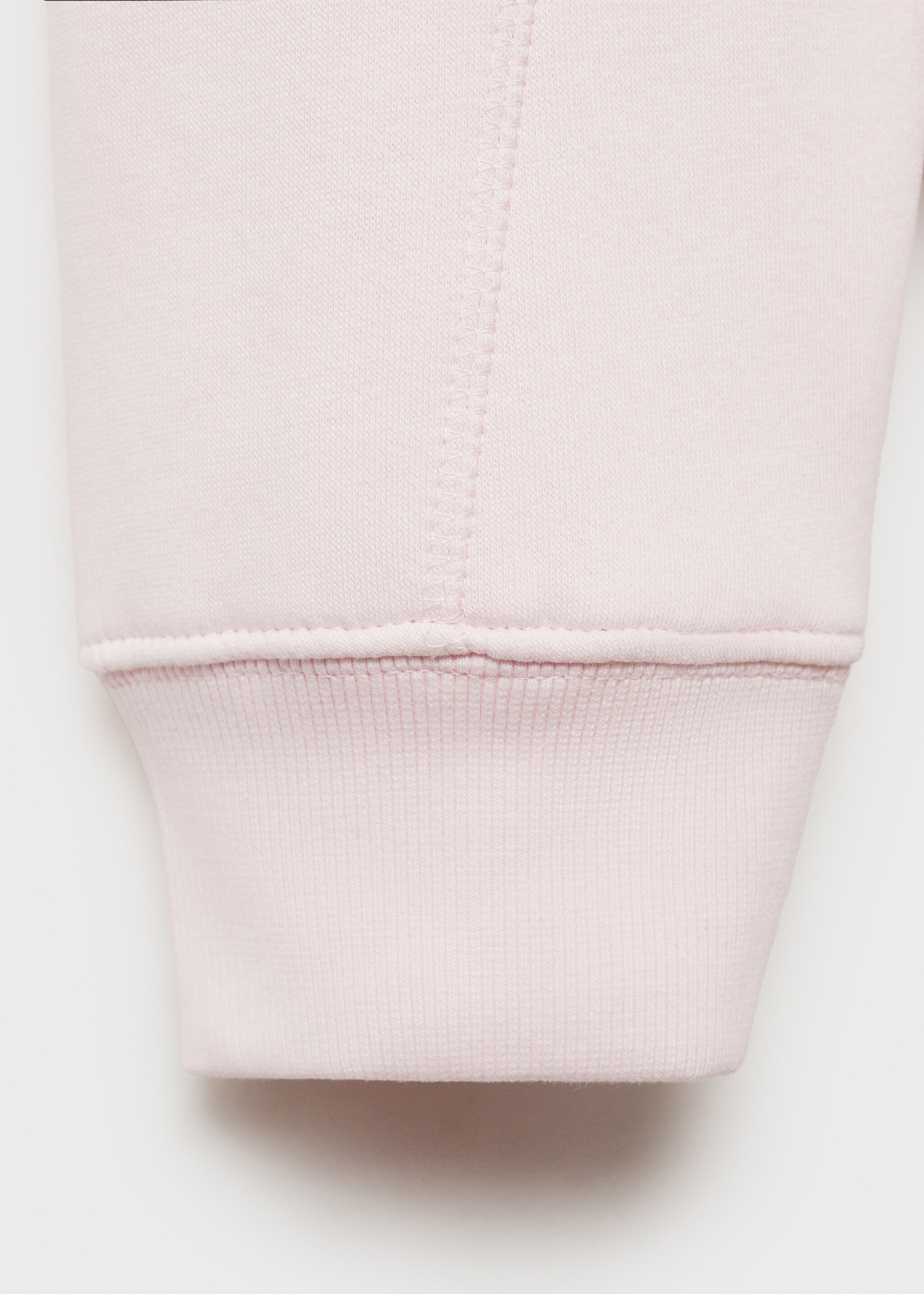 Round-neck cotton sweatshirt - Details of the article 0