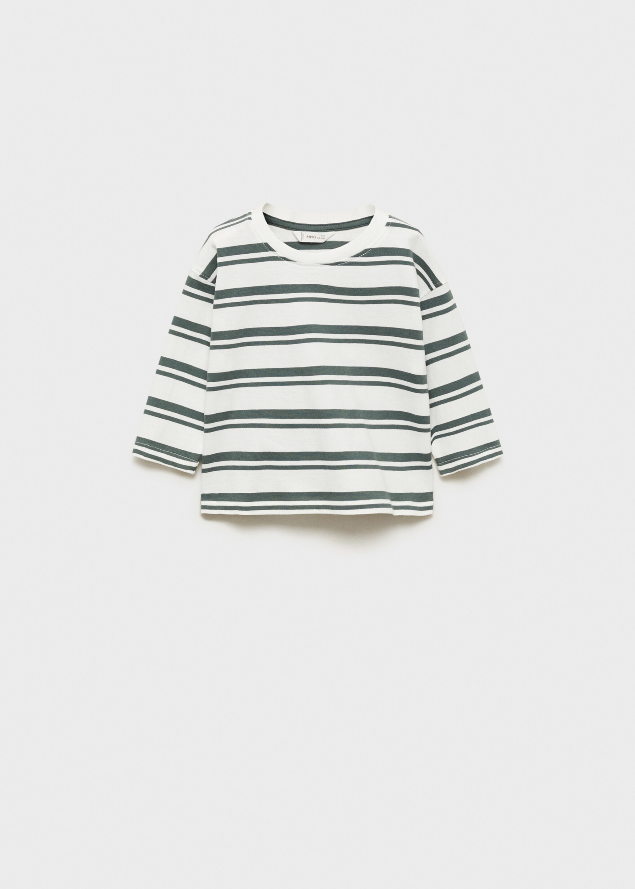 Gestreiftes T-Shirt aus 100 % Baumwolle - Artikel ohne Model
