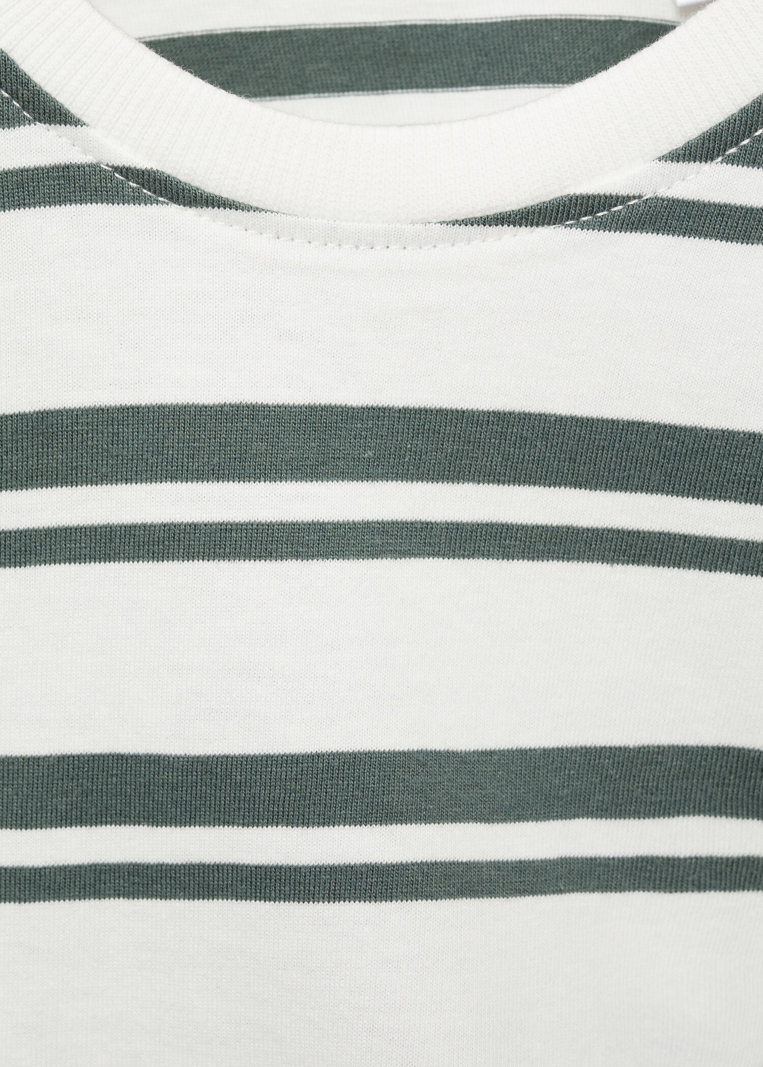 Gestreiftes T-Shirt aus 100 % Baumwolle - Detail des Artikels 8