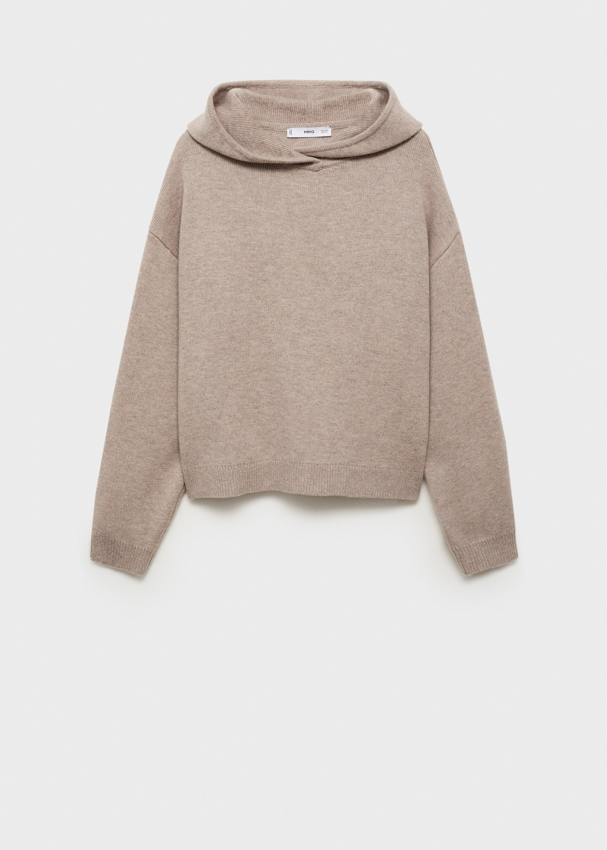 Wool-blend hooded sweater - Article without model