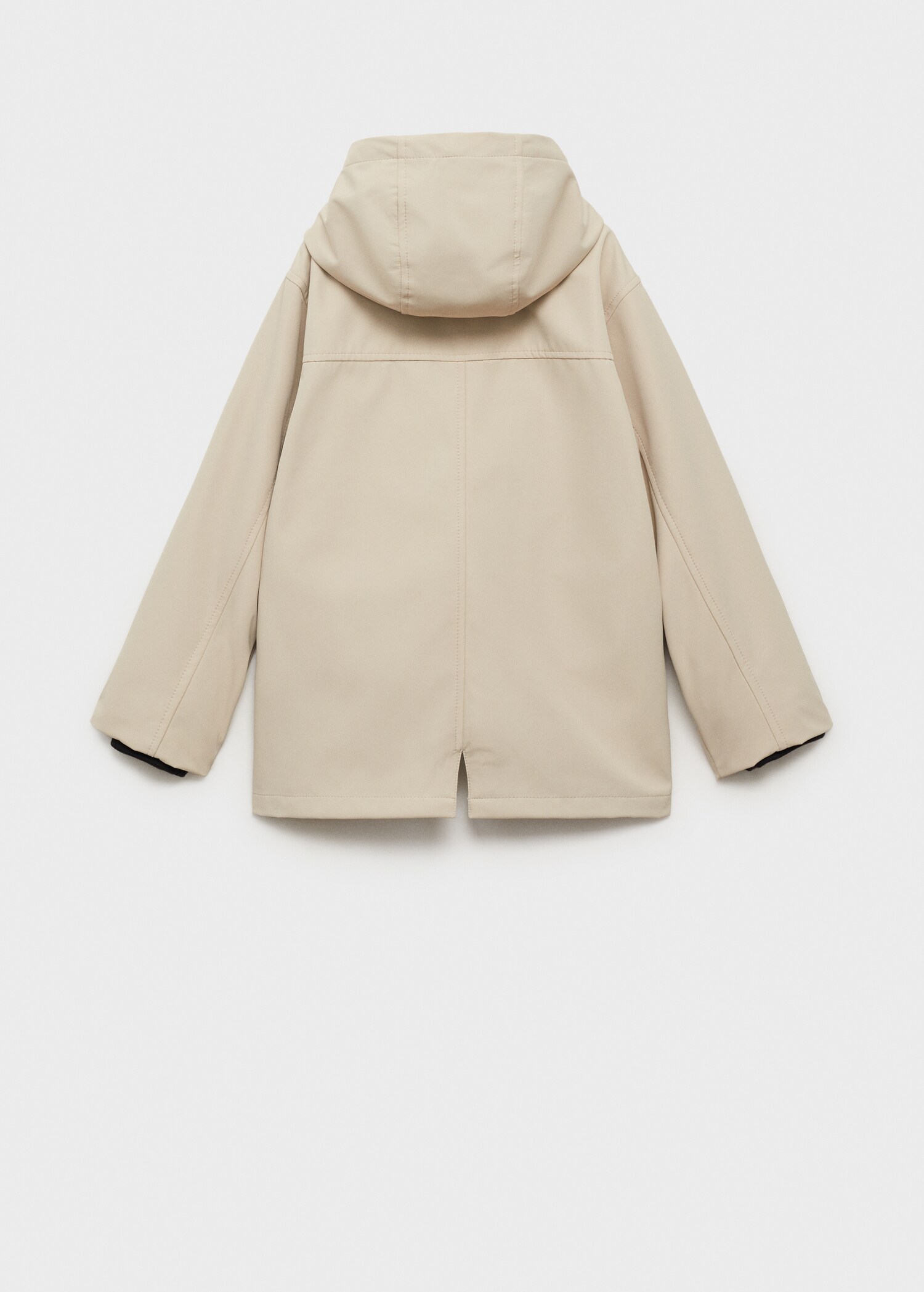 Parka bolsillos capucha - Reverso del artículo