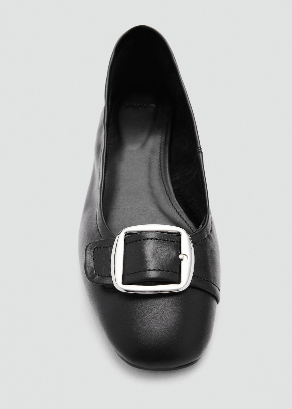 Buckle leather shoes - Women | MANGO USA