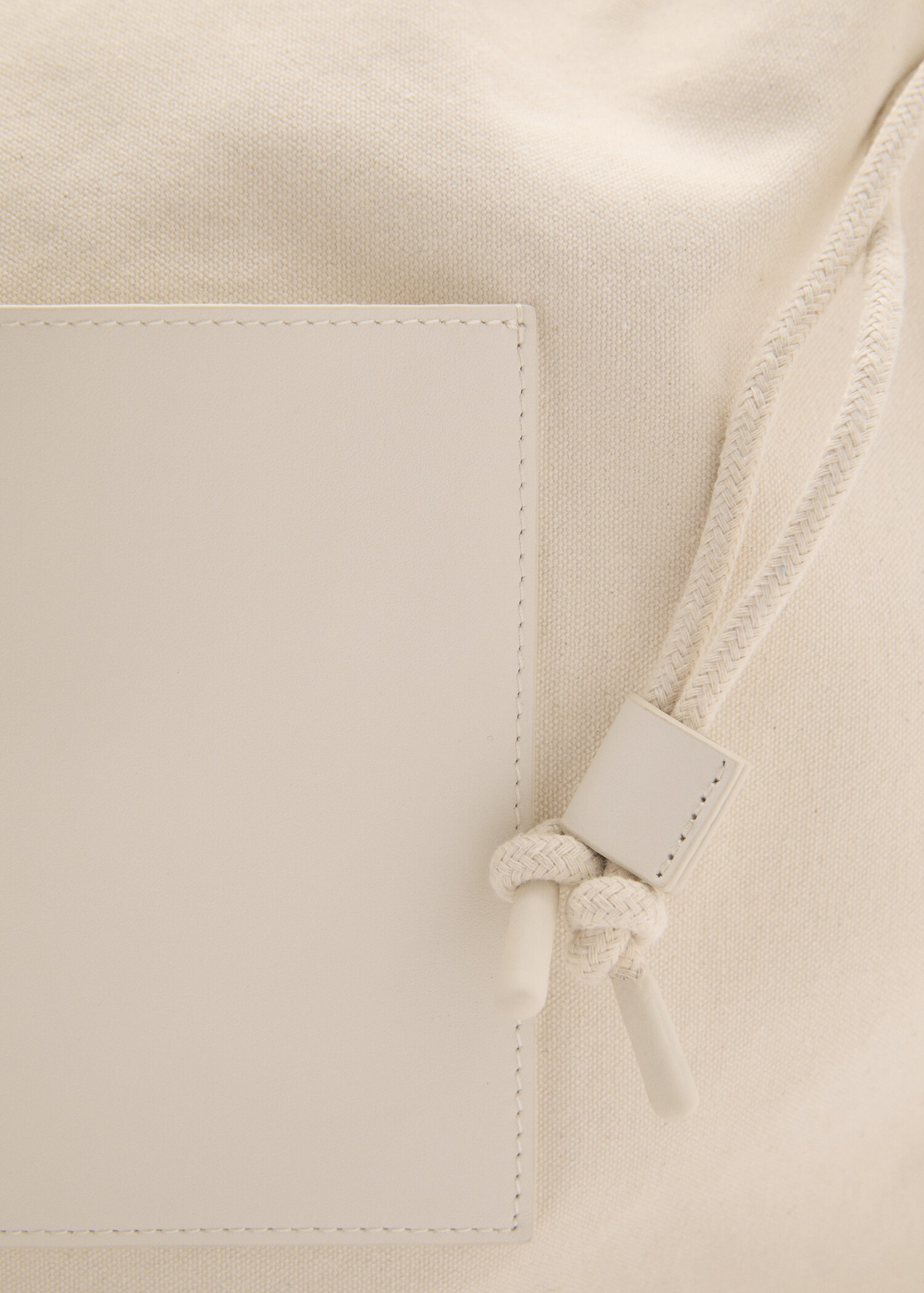 Bolso shopper mezcla piel - Detalle del artículo 1