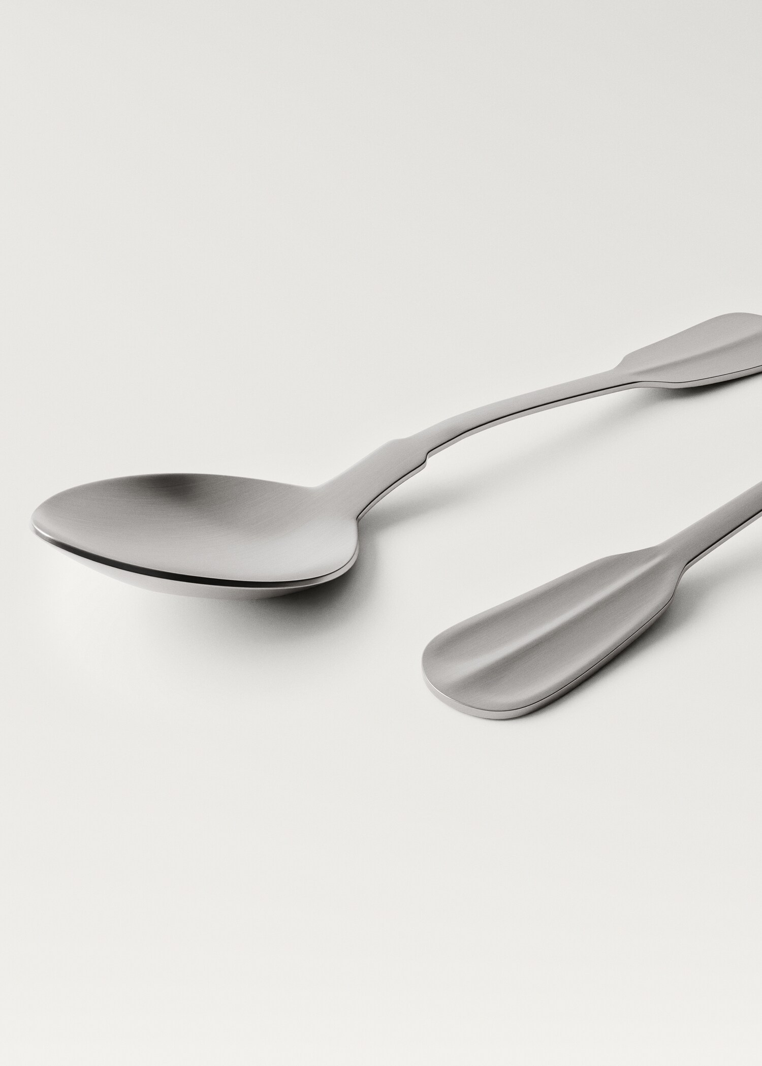 Kaffeelöffel-Set, 4-teilig, matt versilbert - Detail des Artikels 1