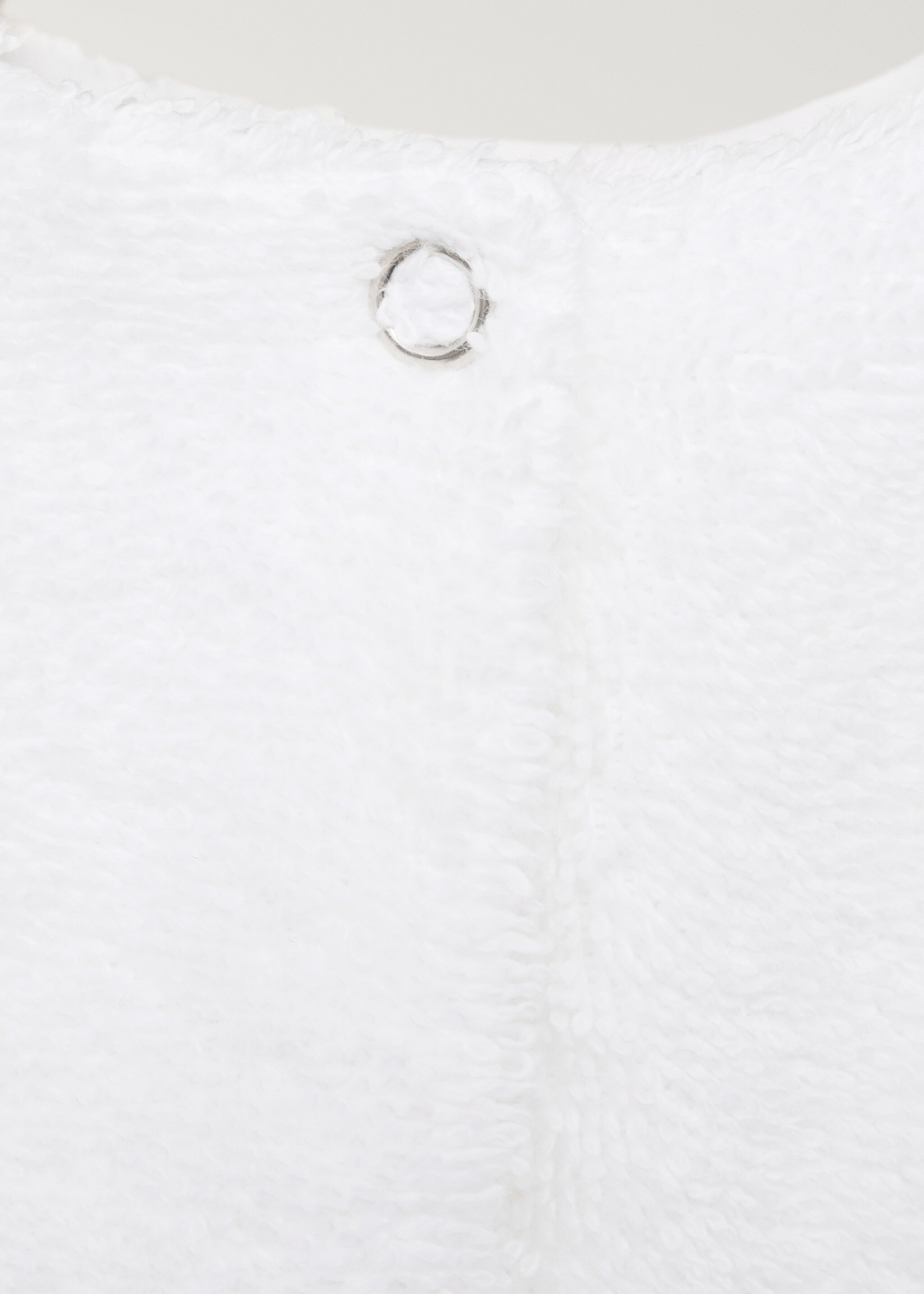 Terry bib with lace trim - Details of the article 3