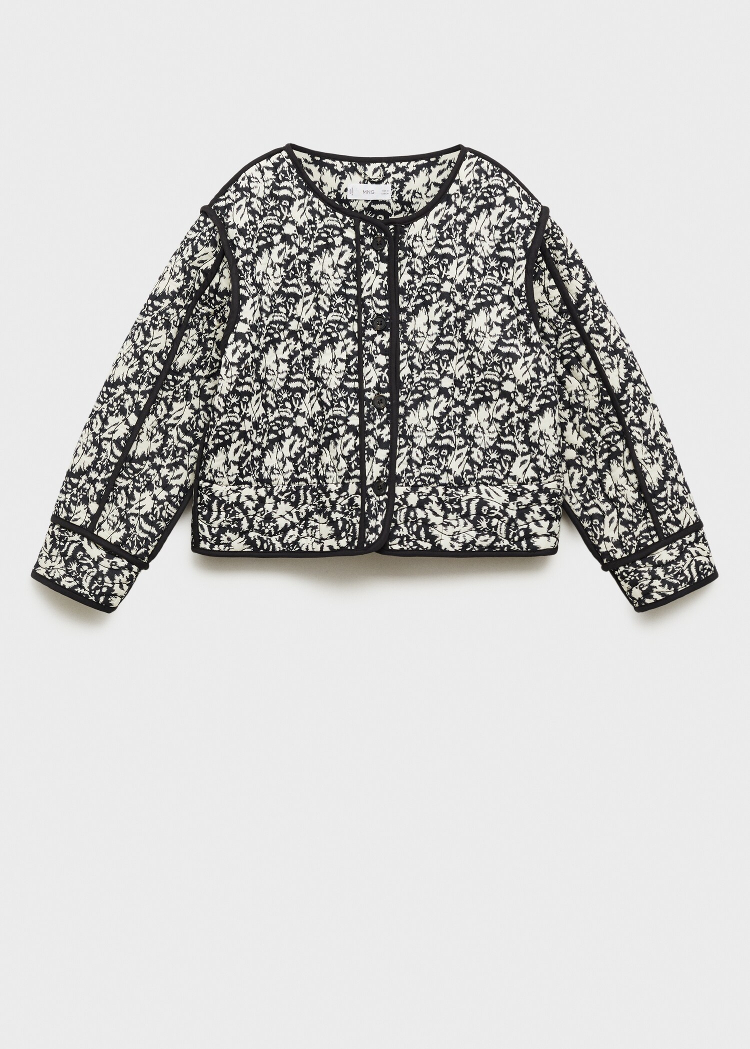 Gemusterte Steppjacke - Artikel ohne Model