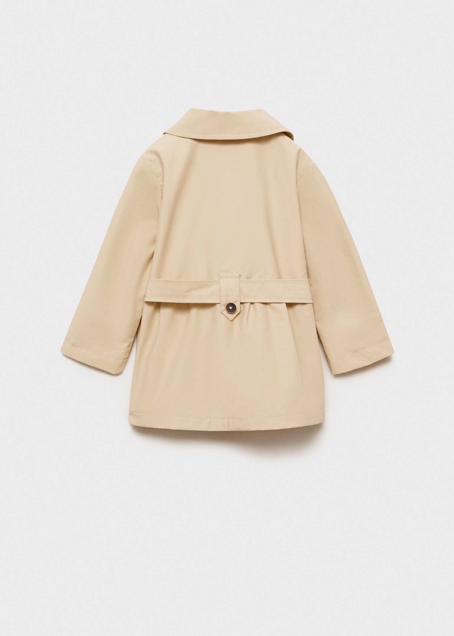 Gabardina trench botones - Reverso del artículo