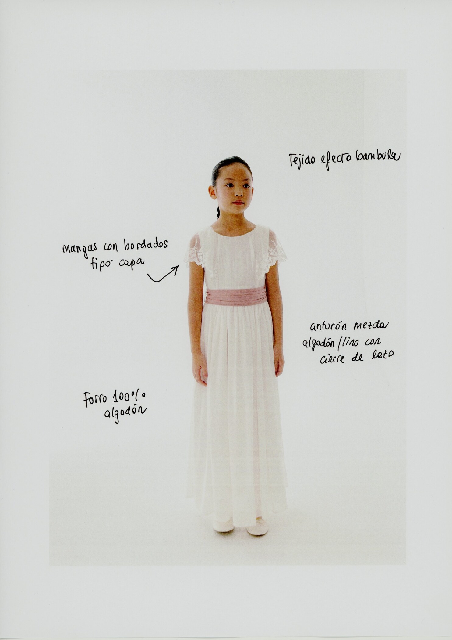Embroidered detail dress - Details of the article 5