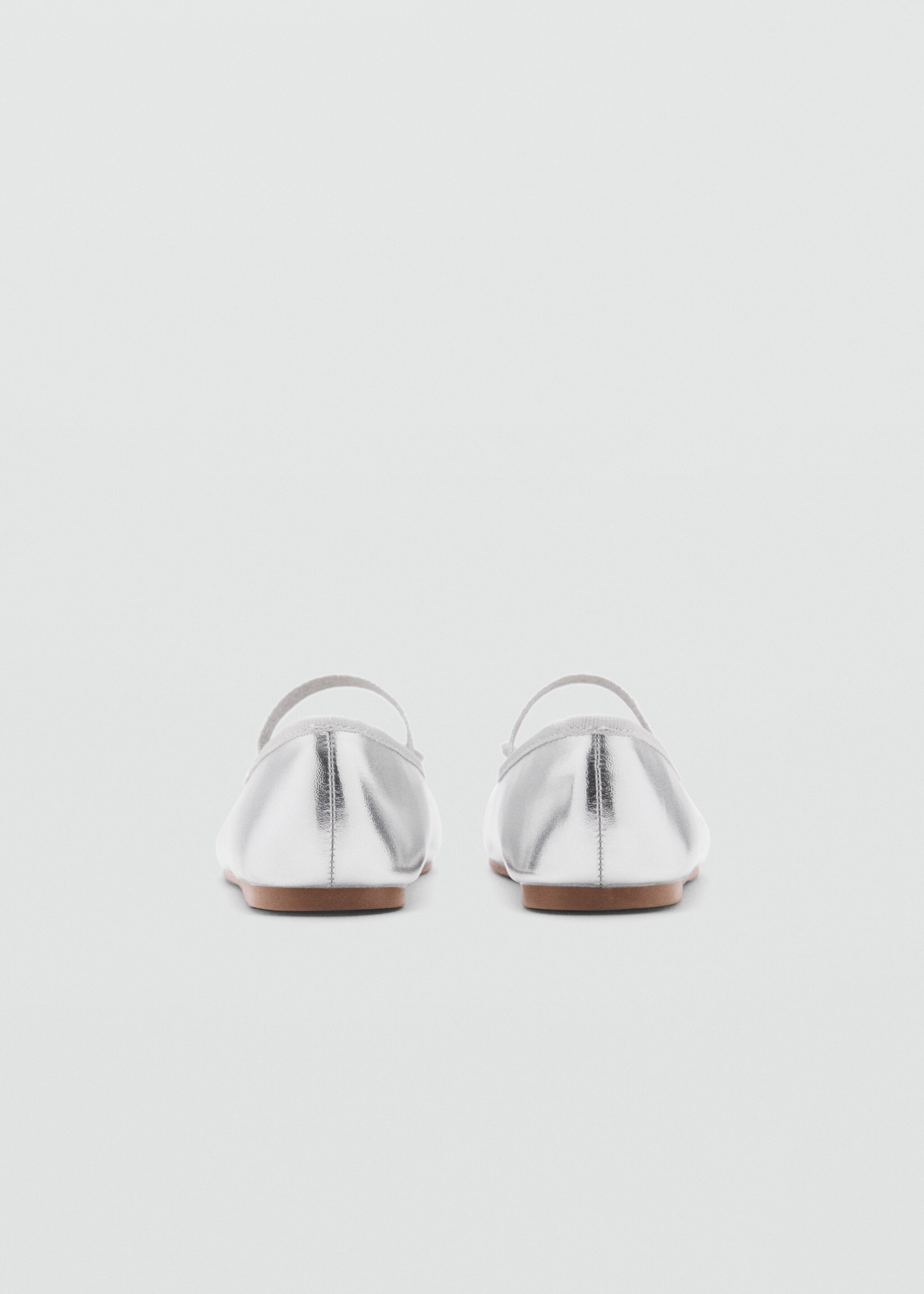Metallic ballet flats - Details of the article 1