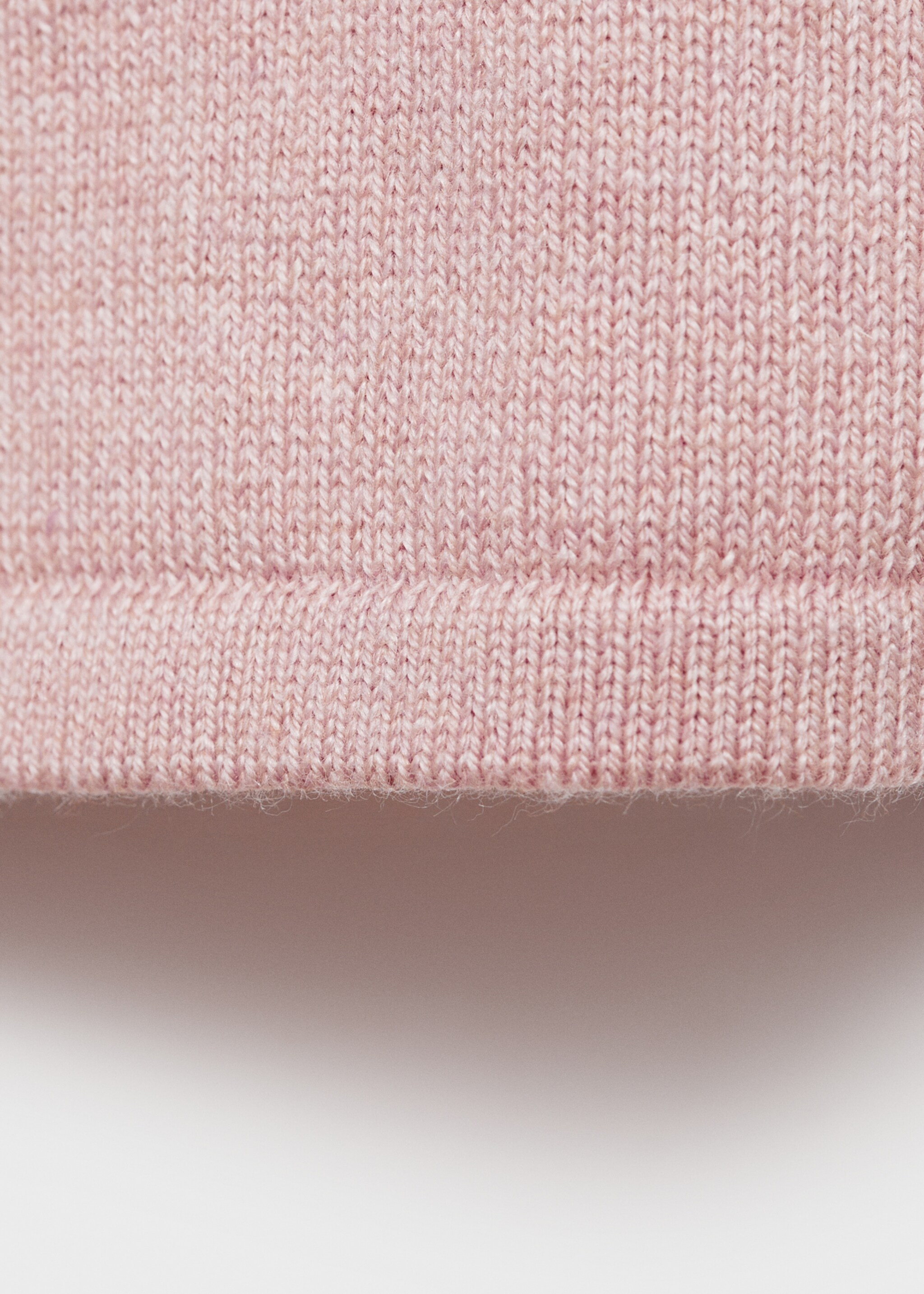 Openwork detail knit cardigan - Details of the article 0