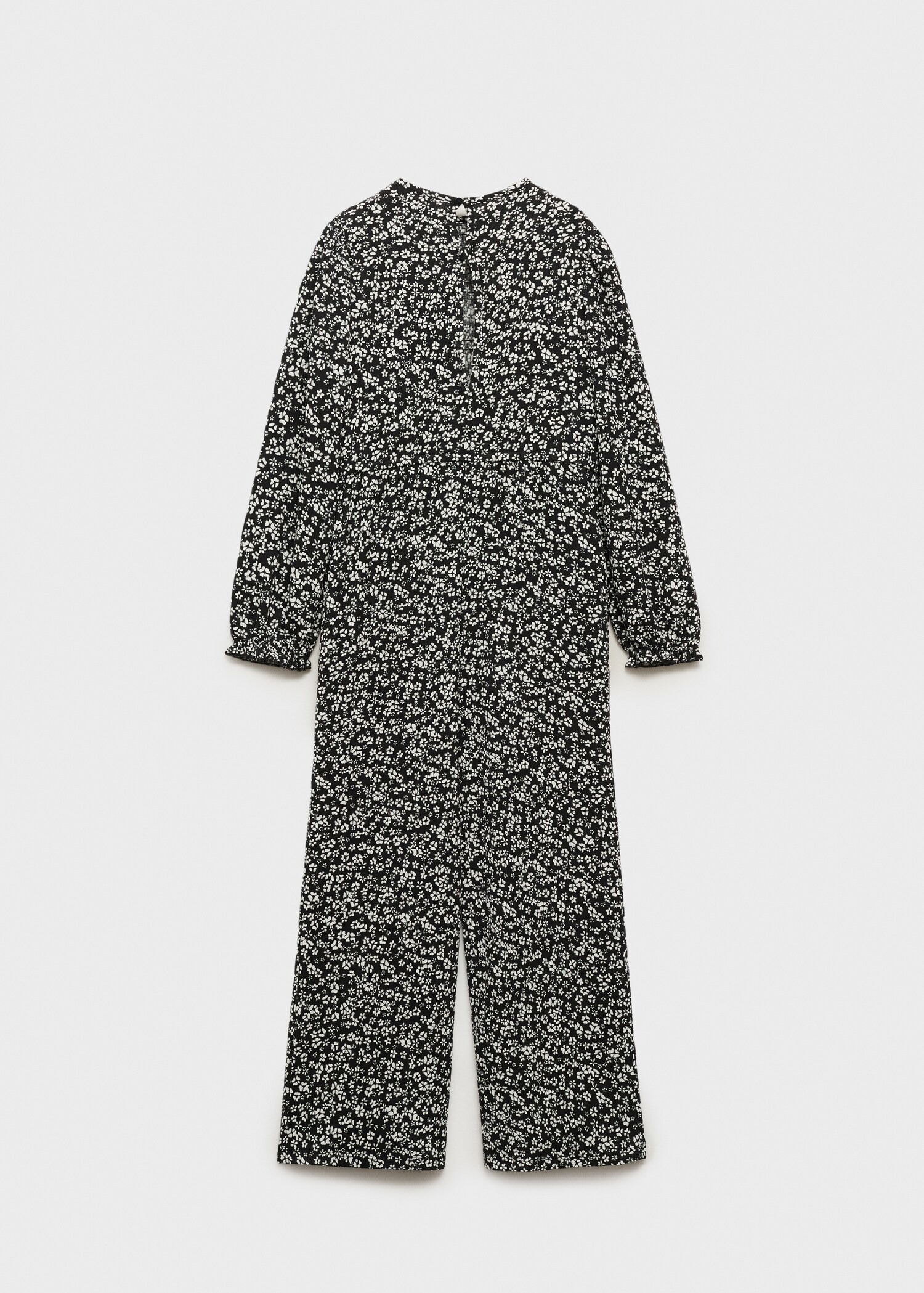 Floral print jumpsuit - Reverse of the article