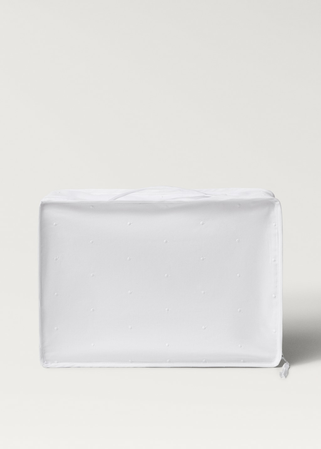 Organising box with embroidered details