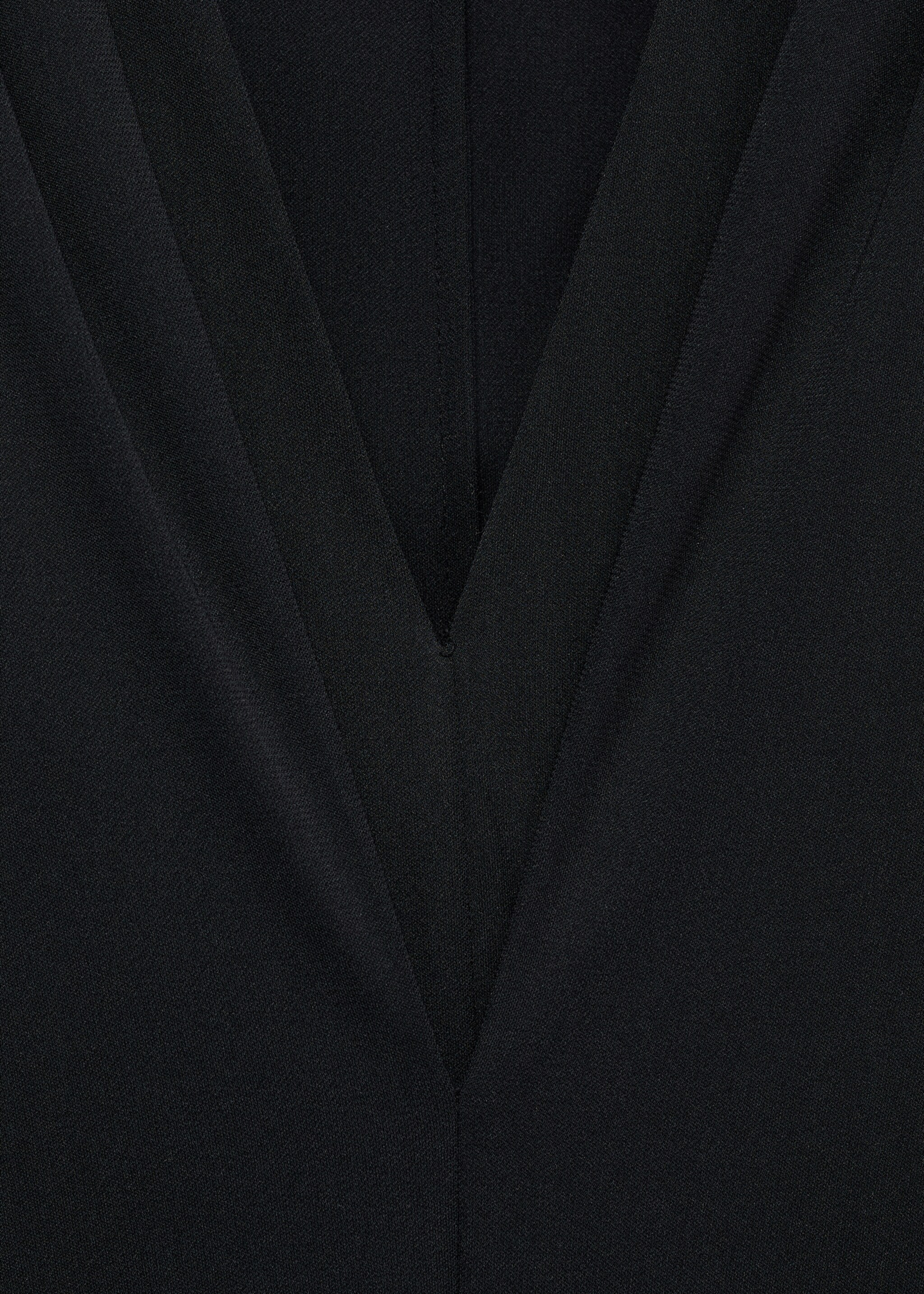 V-neck knitted dress - Details of the article 8