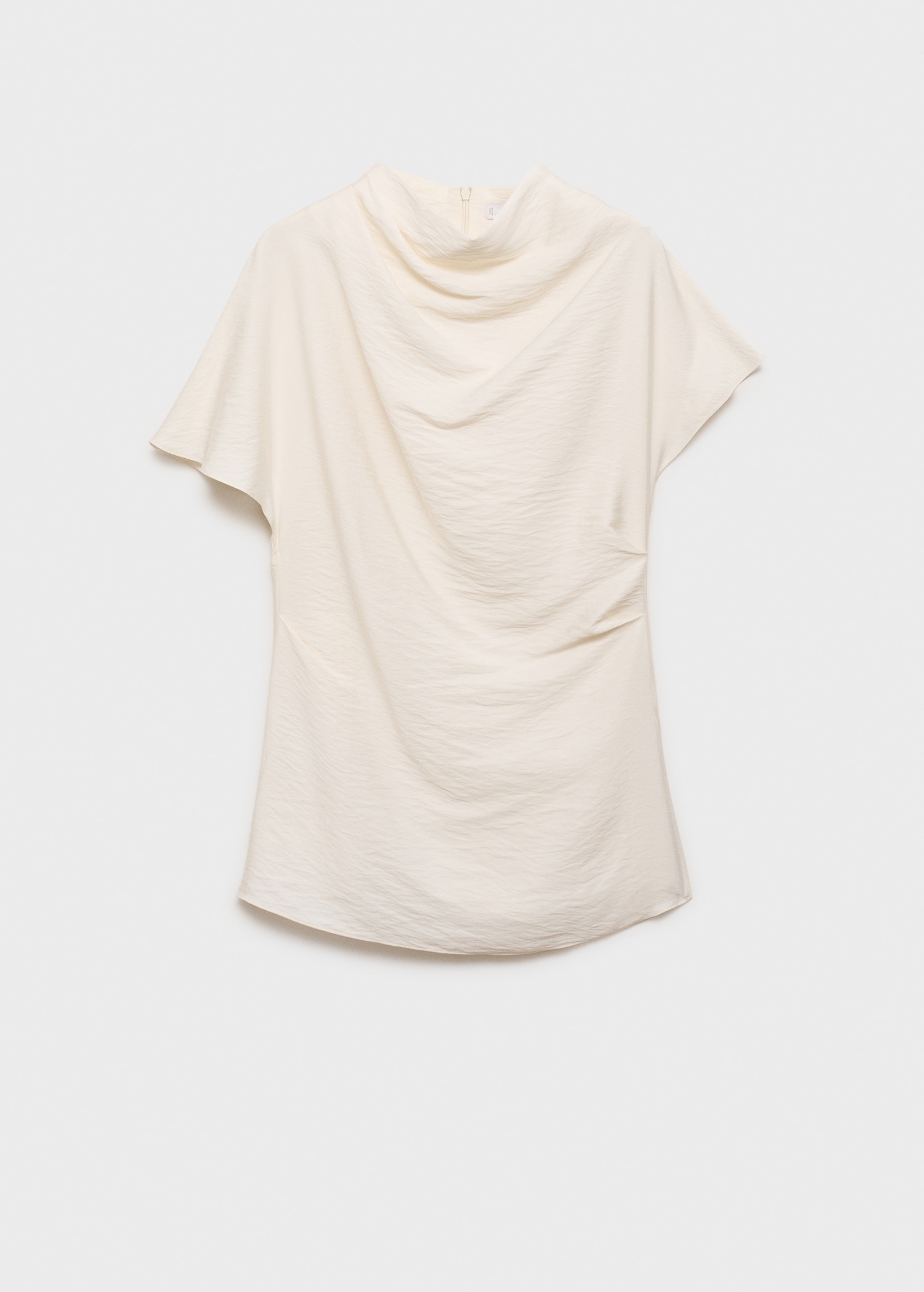 Blusa drapeada textura - Artículo sin modelo