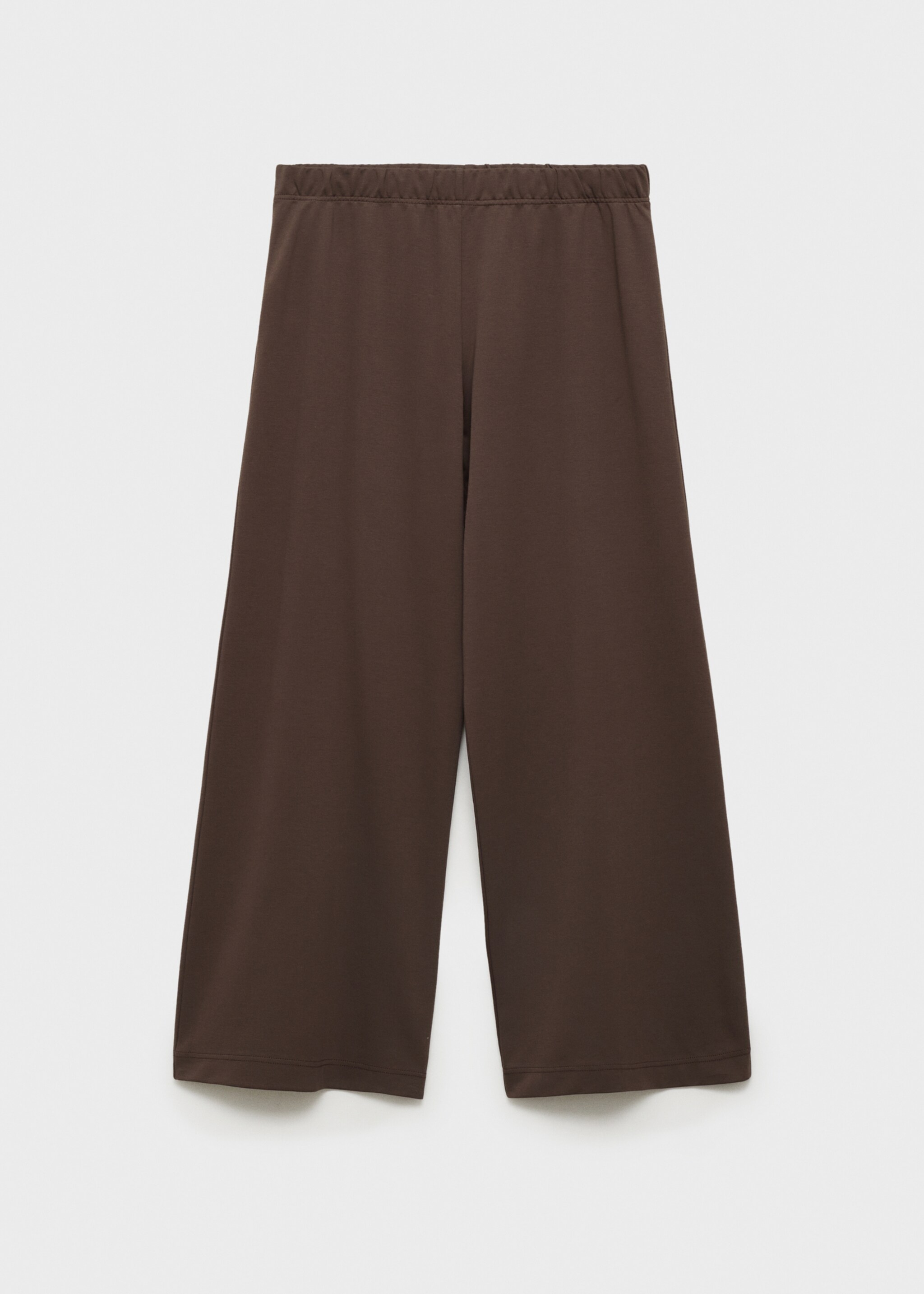 Plain cotton pyjama trousers - Article without model