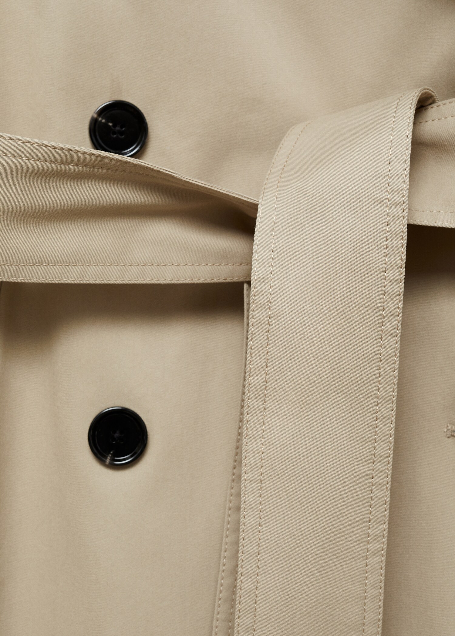 Trench largo oversize doble botonadura - Detalle del artículo 8