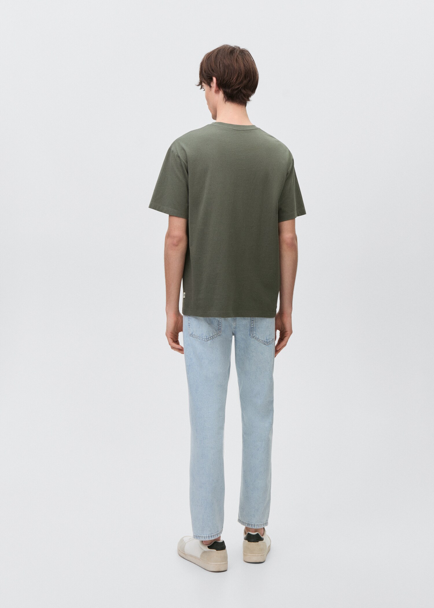 Essential cotton T-shirt - Reverse of the article