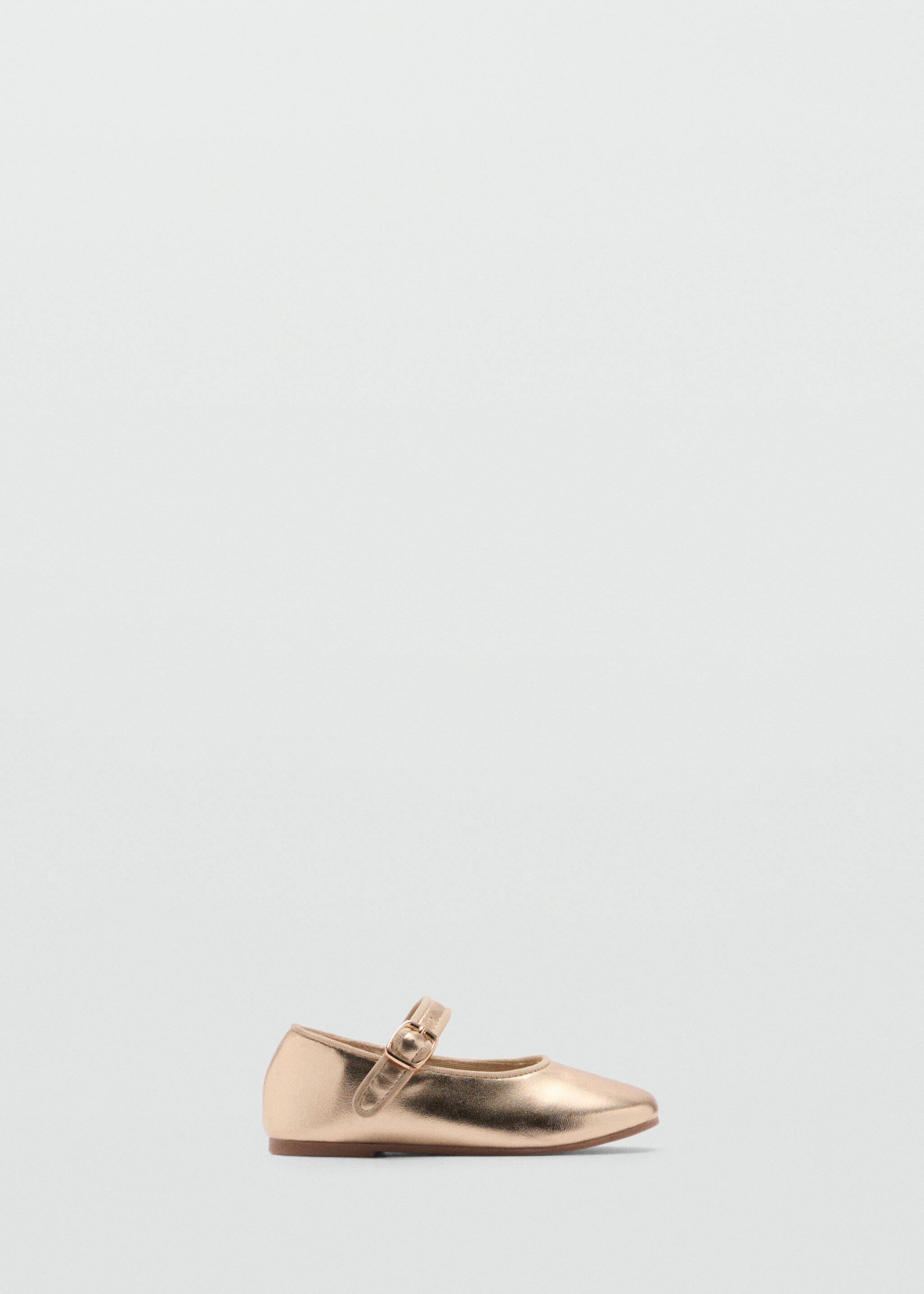 Metallic strip ballerinas - Article without model