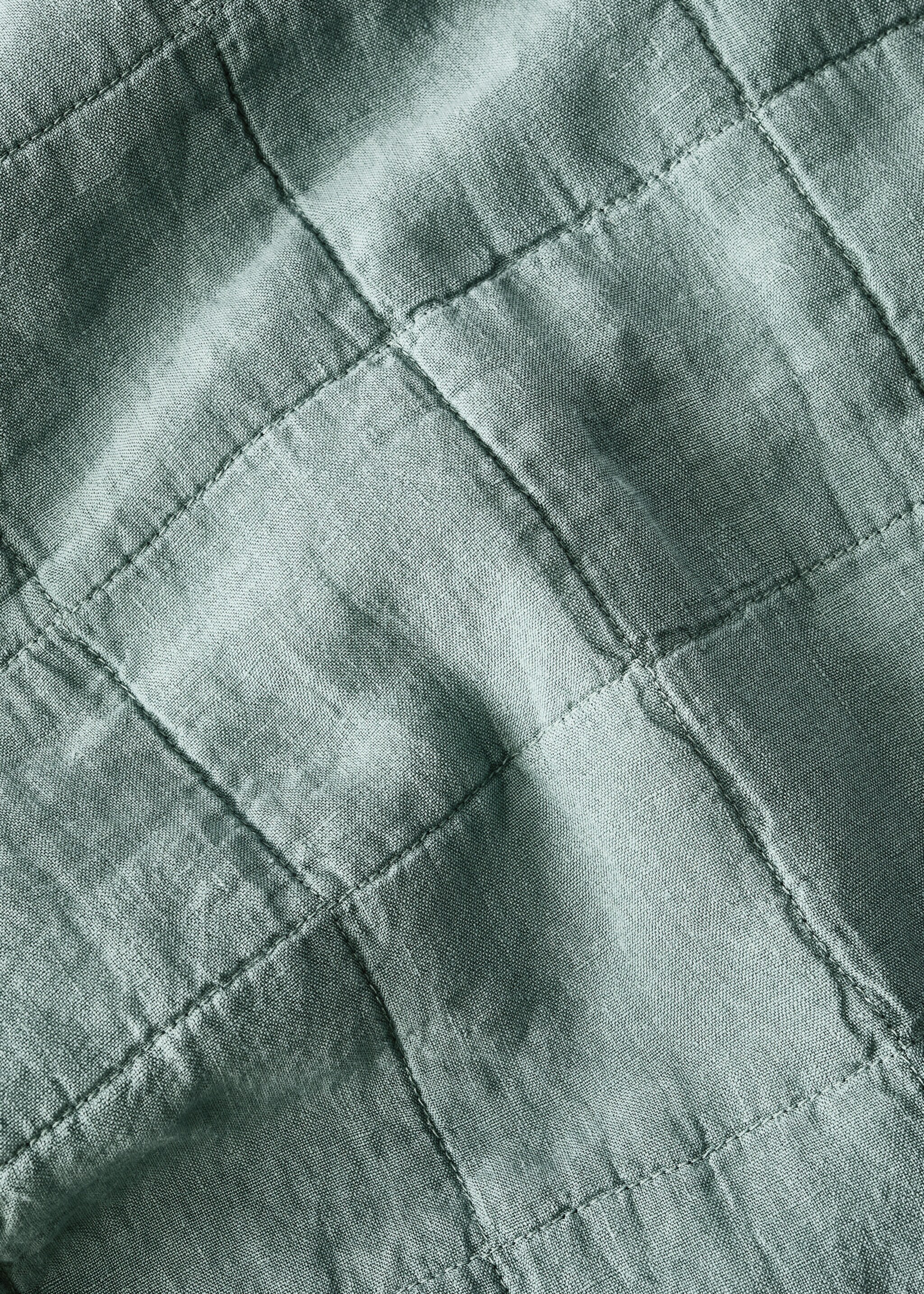 Garment-dyed sprei voor wieg van linnen en katoen - Detail van het artikel 2