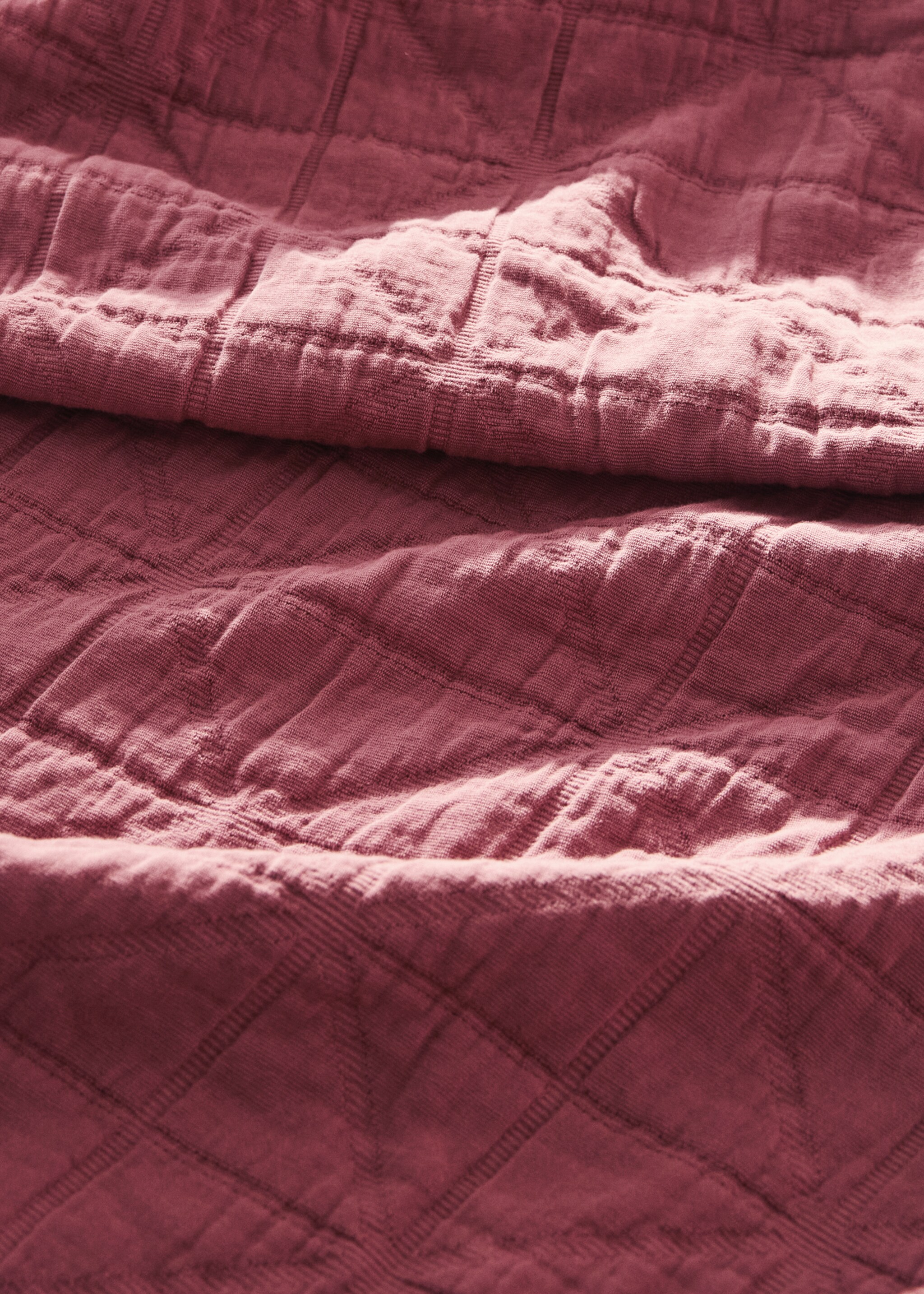 Conxa infantil cotó garment-dyed jacquard rombes llit 90/105 cm - Detall de l'article 7