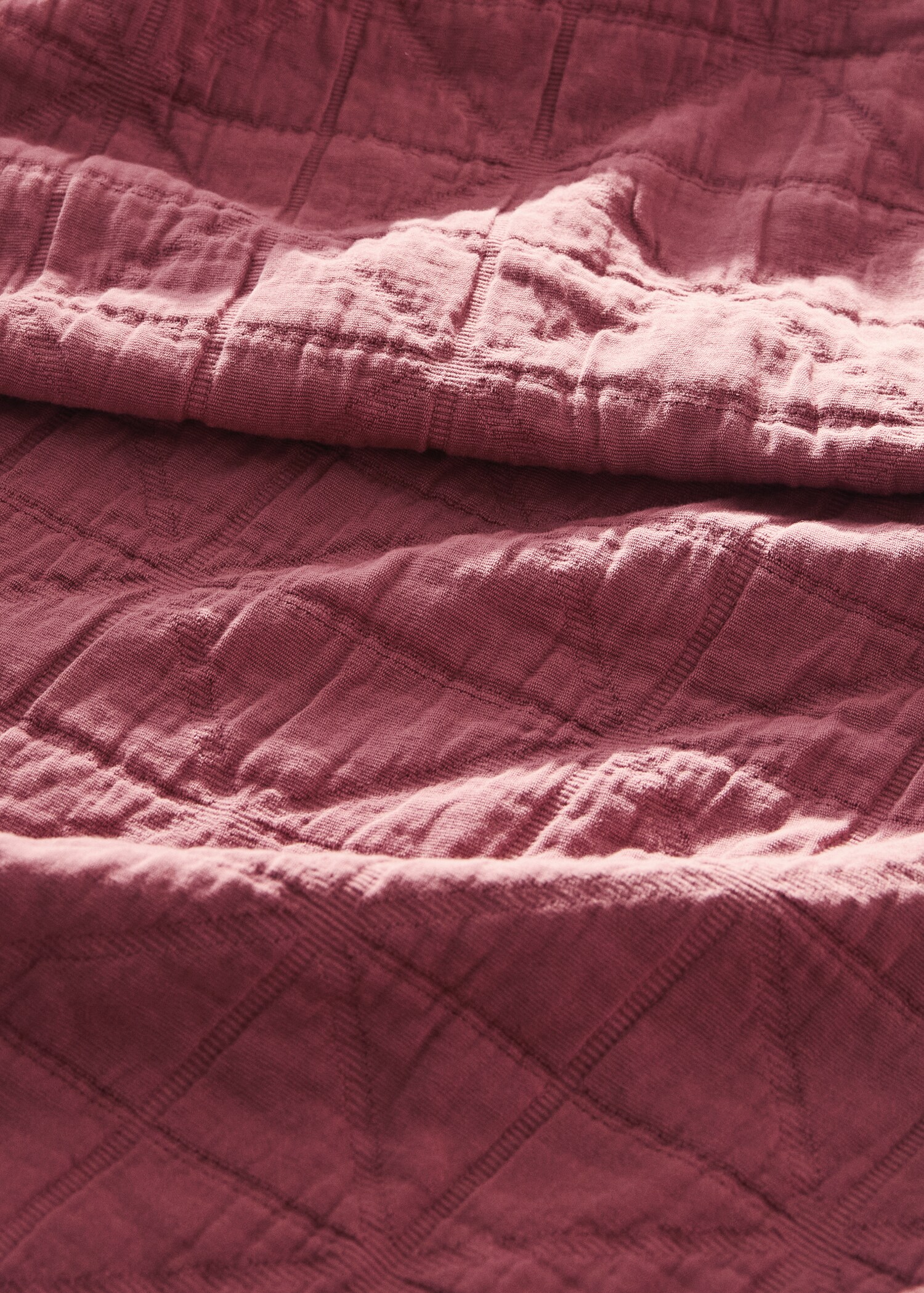 Conxa infantil cotó garment-dyed jacquard rombes llit 90/105 cm - Detall de l'article 7