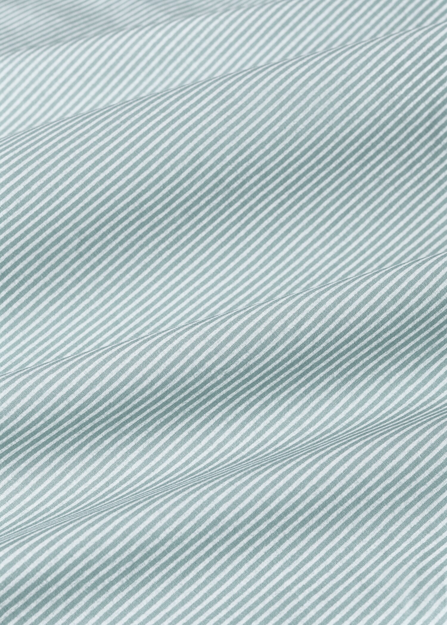 Lençol de cima de criança de percal às riscas (cama 90 cm) - Pormenor do artigo 2