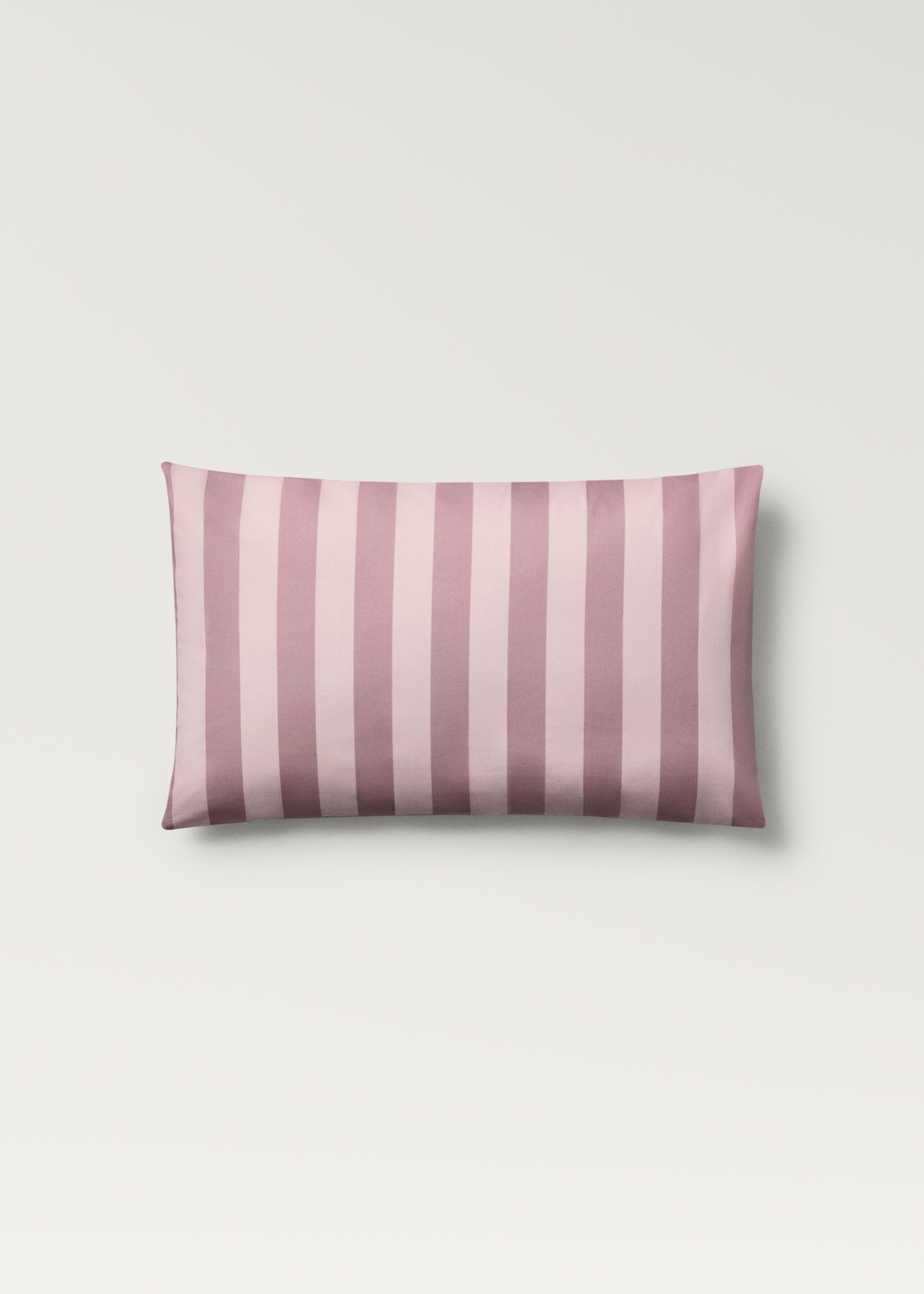 Poszewka na poduszkę dla dzieci z bawełnianego perkalu w szerokie pasy 30 x 50 cm - Artykuł bez modela/modelki