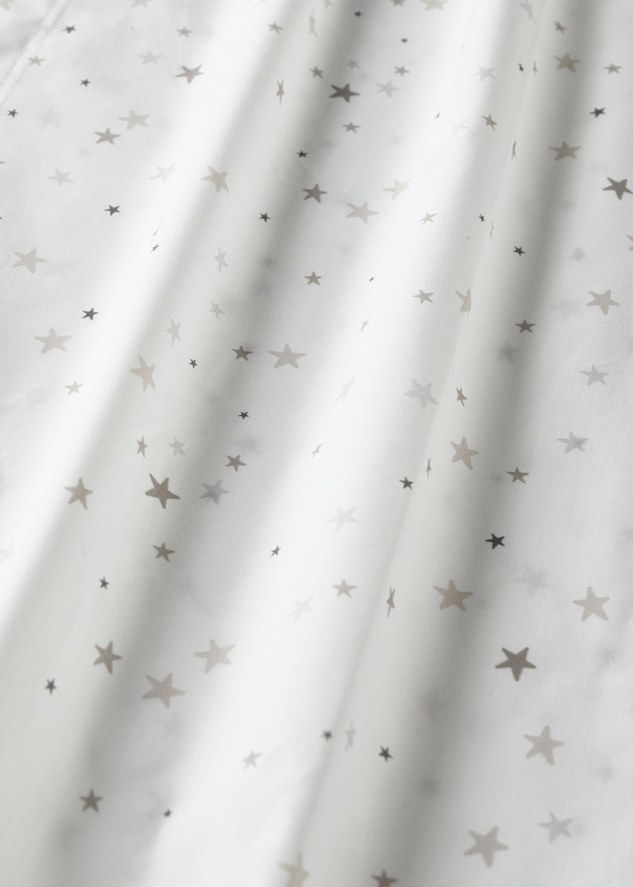 Cotton percale printed bottom sheet for cot - Details of the article 1